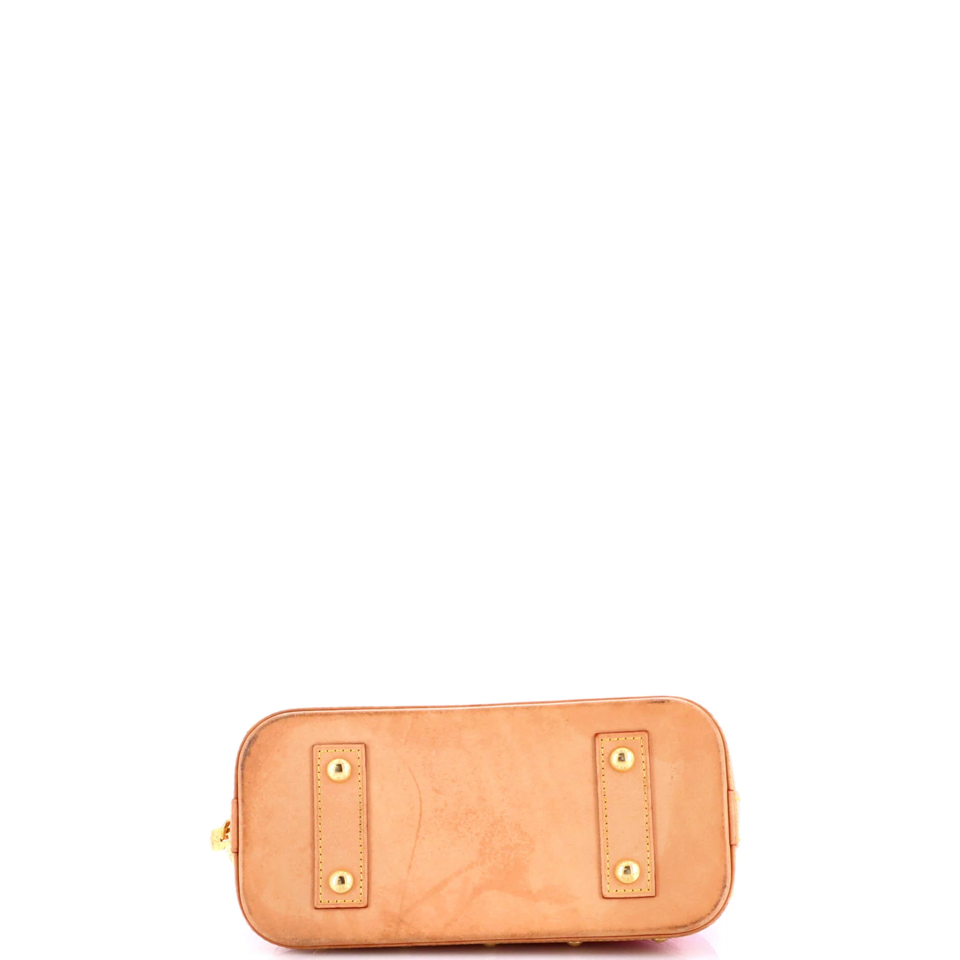 Alma Charm Chain Handbag Monogram Vernis BB - Image 4