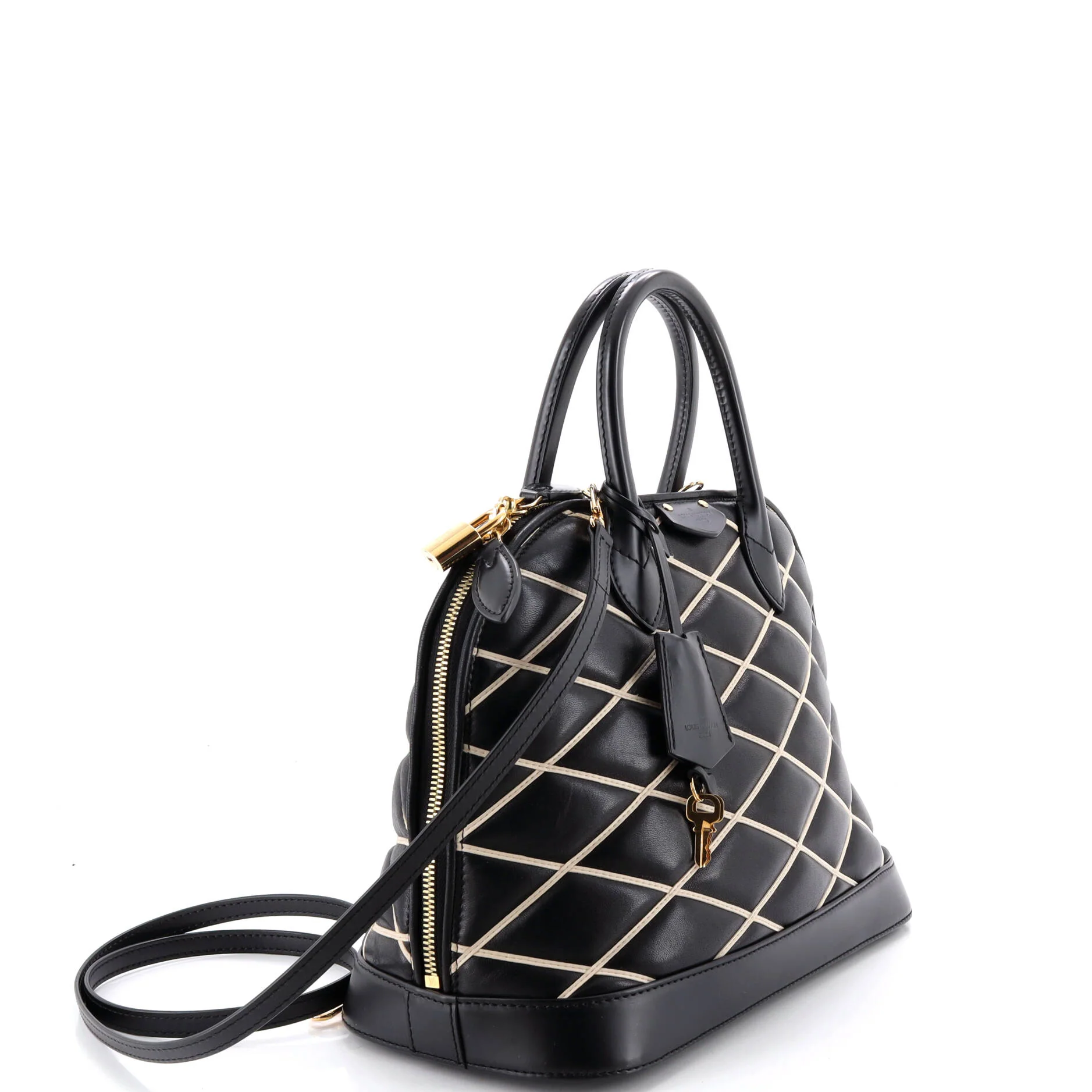 Alma Handbag Malletage Leather PM - Image 2