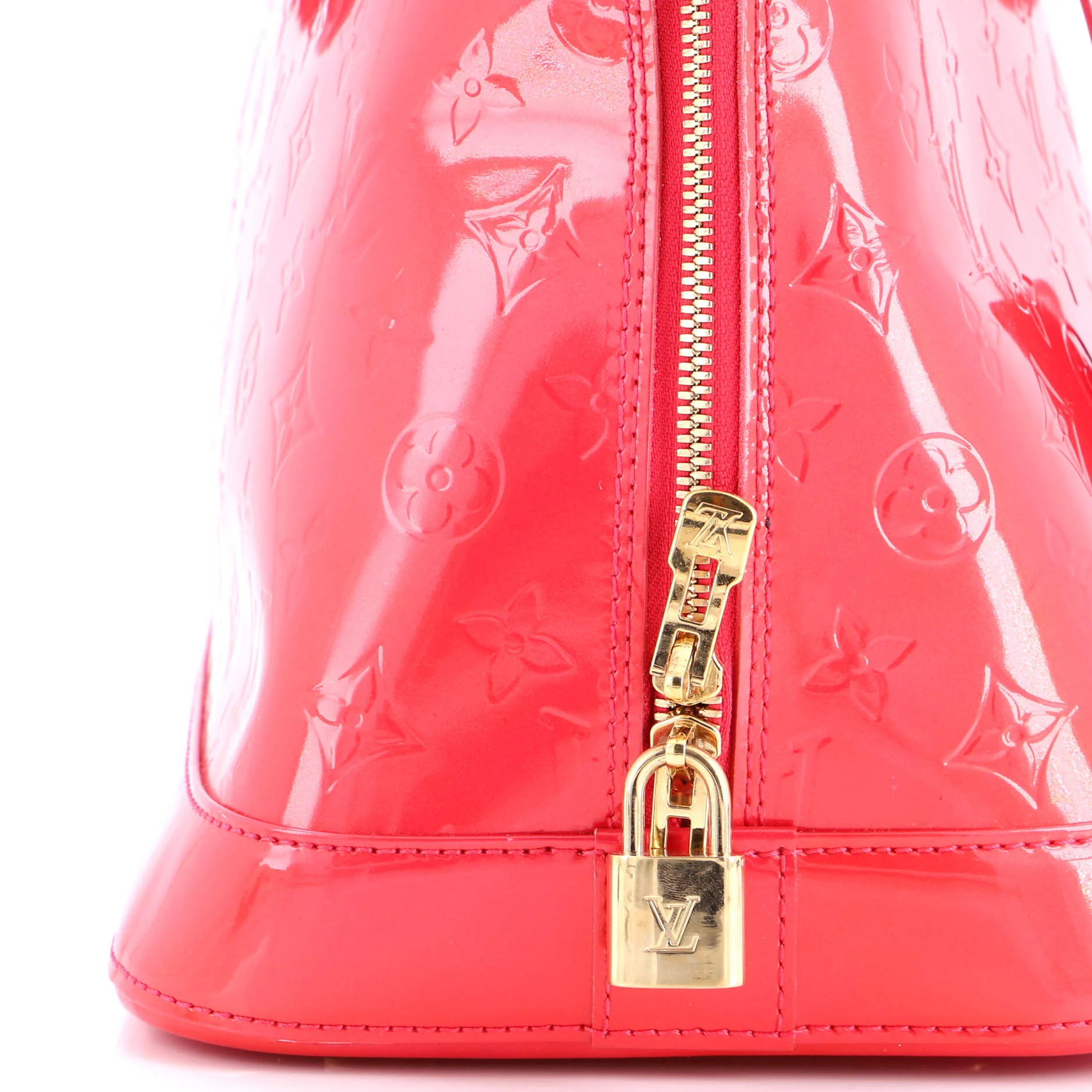 Alma Handbag Monogram Vernis GM - Image 6