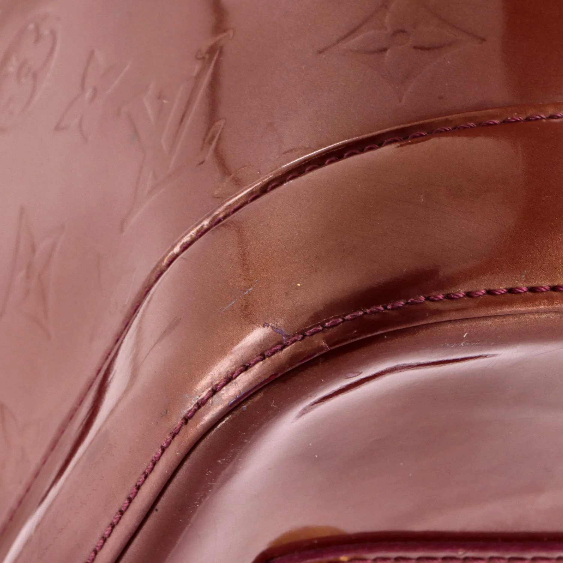 Alma Handbag Monogram Vernis GM - Image 7