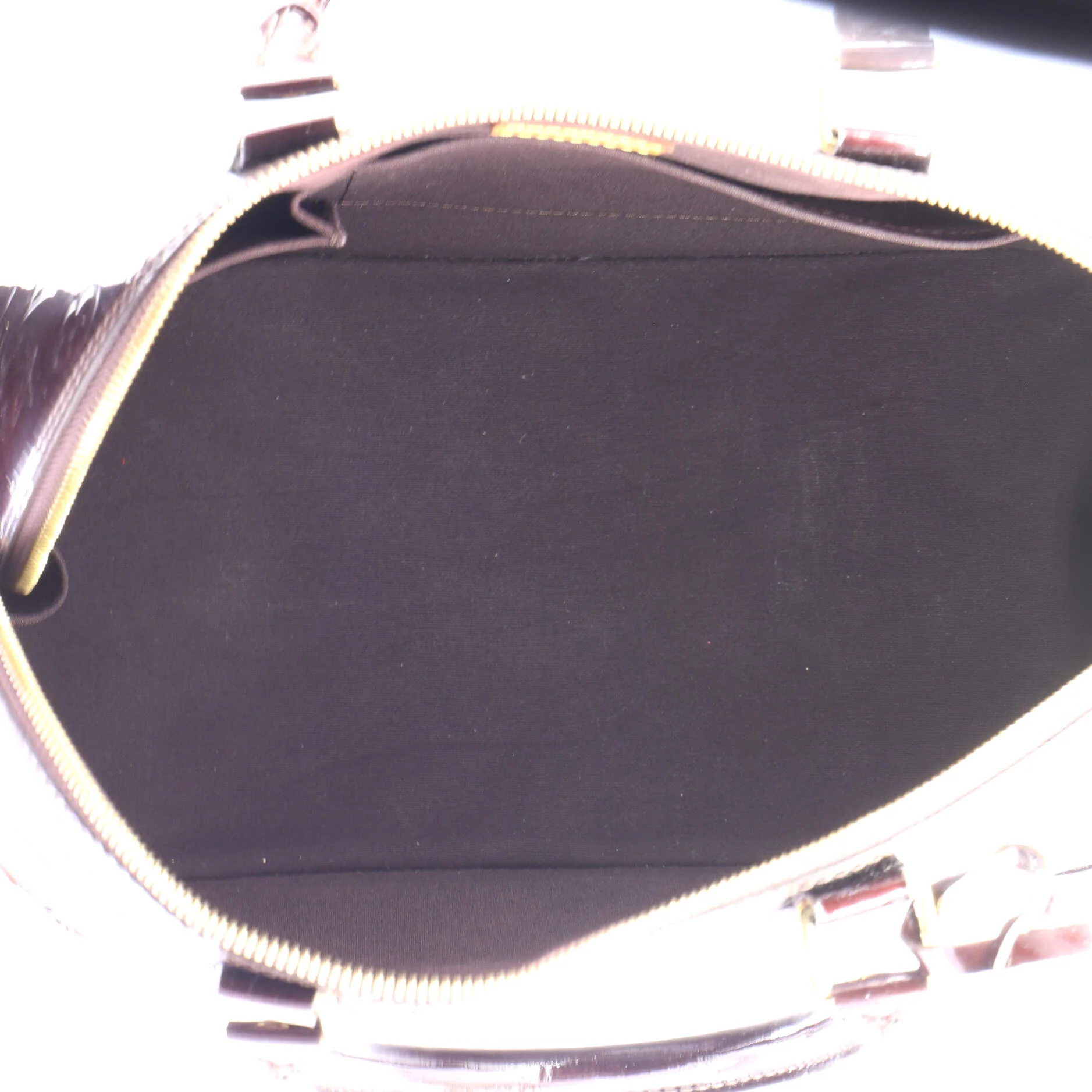 Alma Handbag Monogram Vernis MM - Image 5