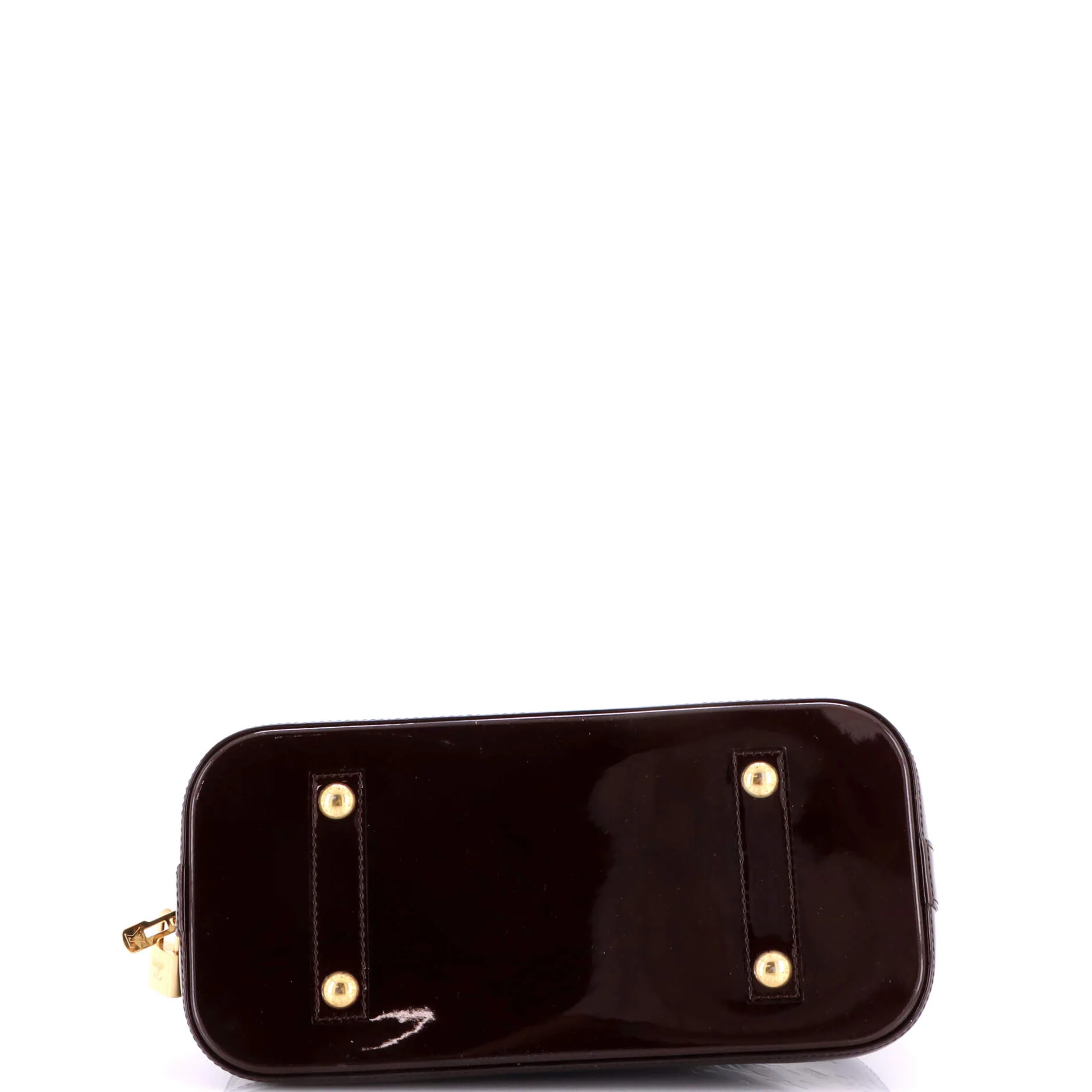 Alma Handbag Monogram Vernis PM - Image 4