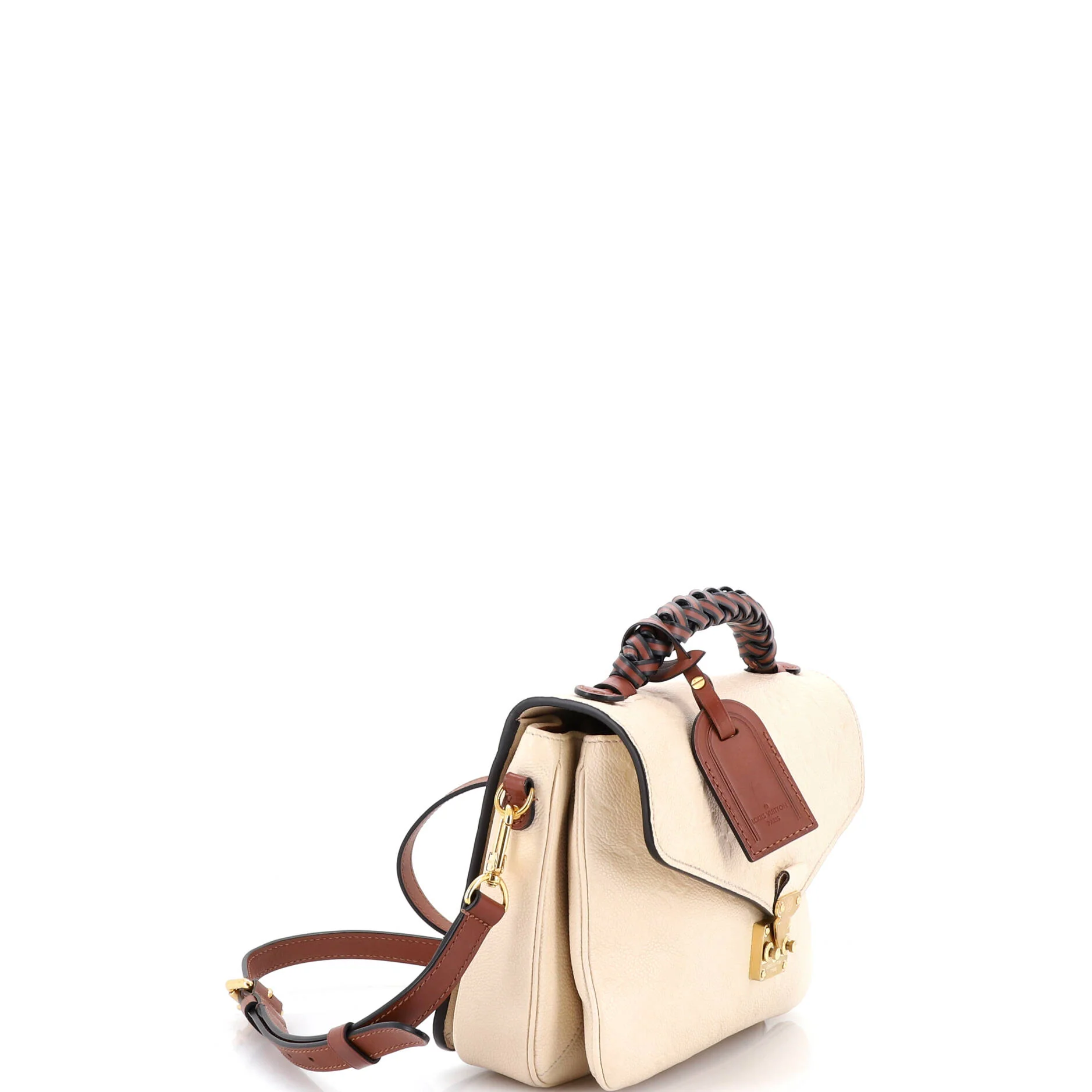 Braided Handle Pochette Metis Monogram Empreinte Leather - Image 2