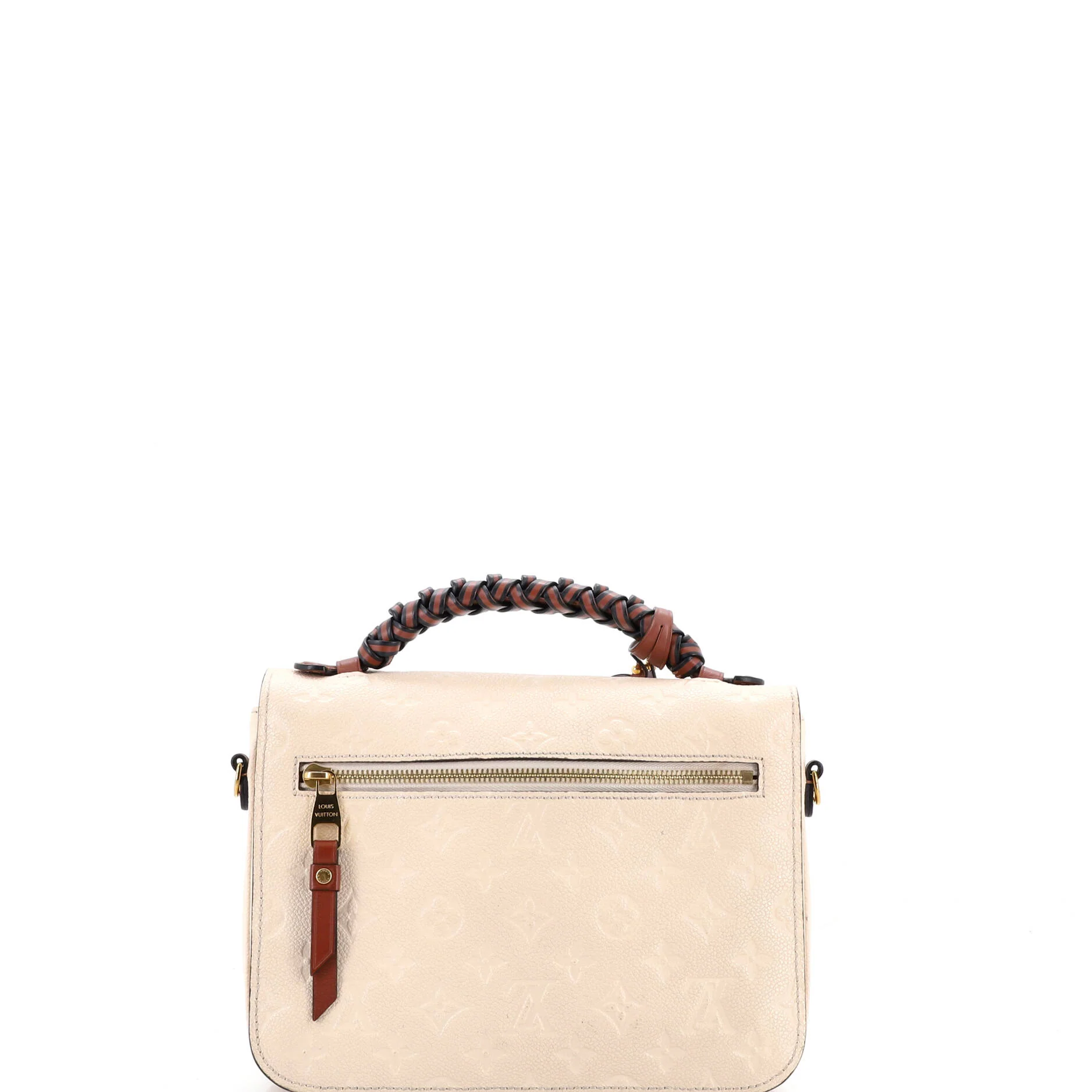 Braided Handle Pochette Metis Monogram Empreinte Leather - Image 3