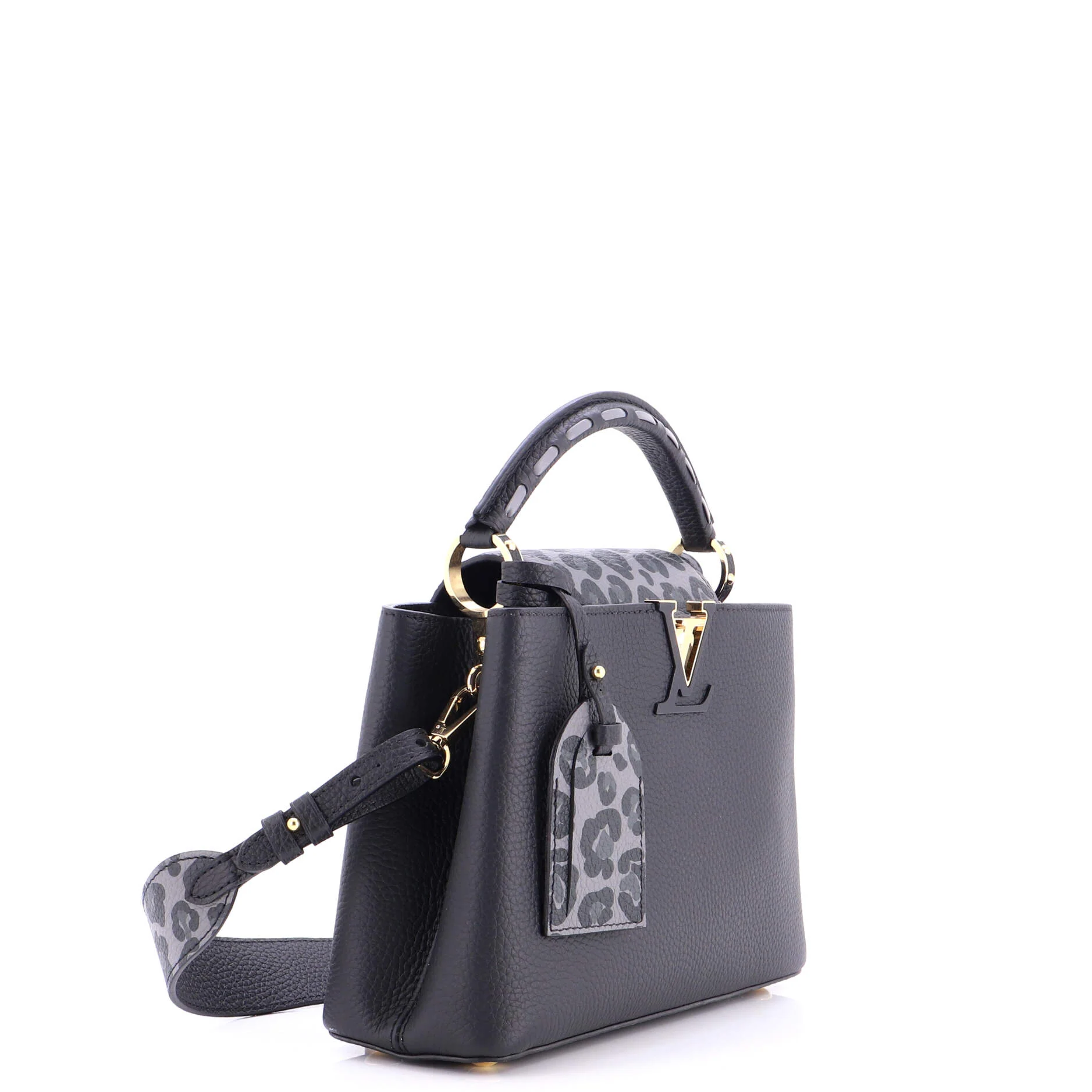 Capucines Bag Wild at Heart Leopard Print Taurillon Leather BB - Image 2