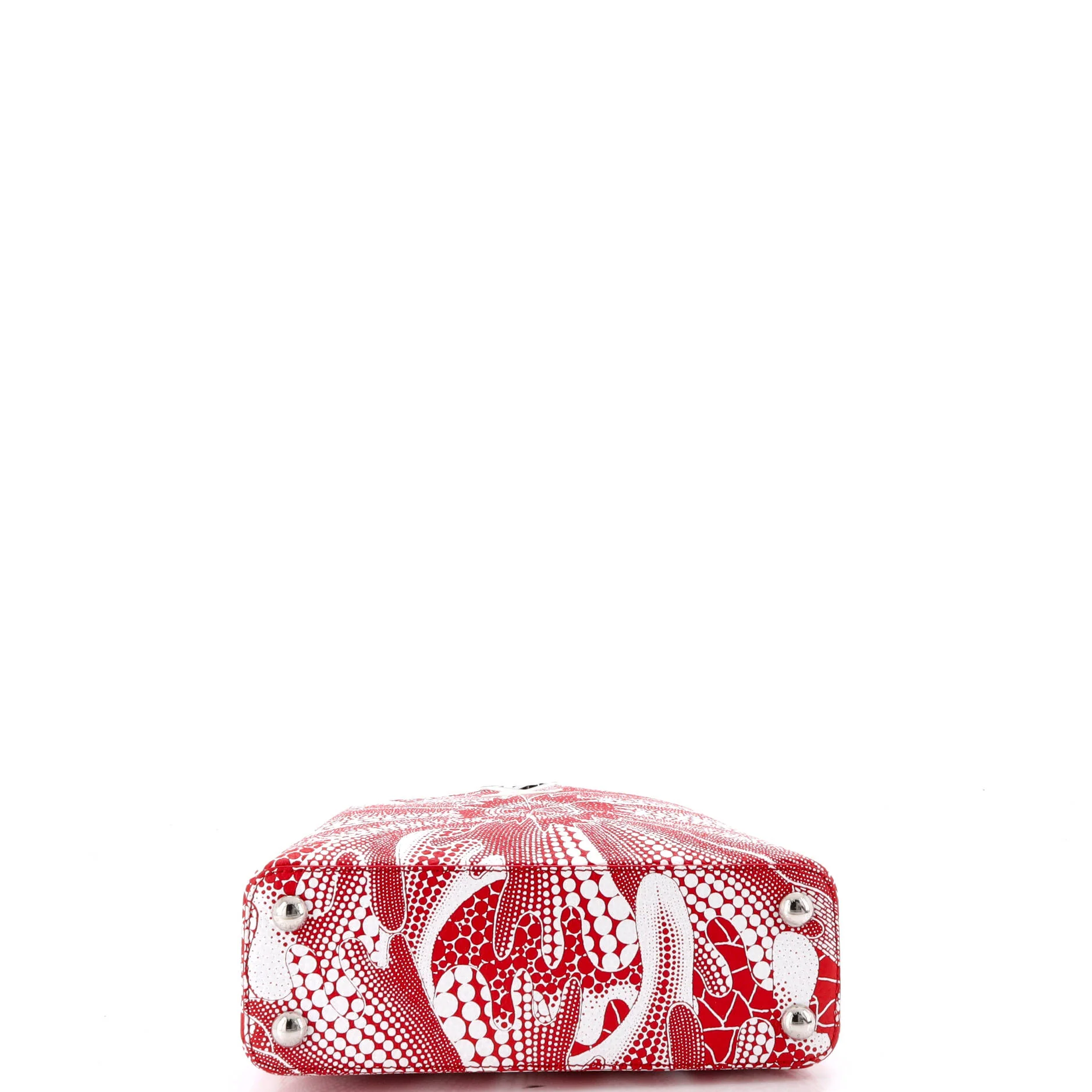 Capucines Bag Yayoi Kusama Flower Infinity Dots Taurillon Leather BB - Image 4