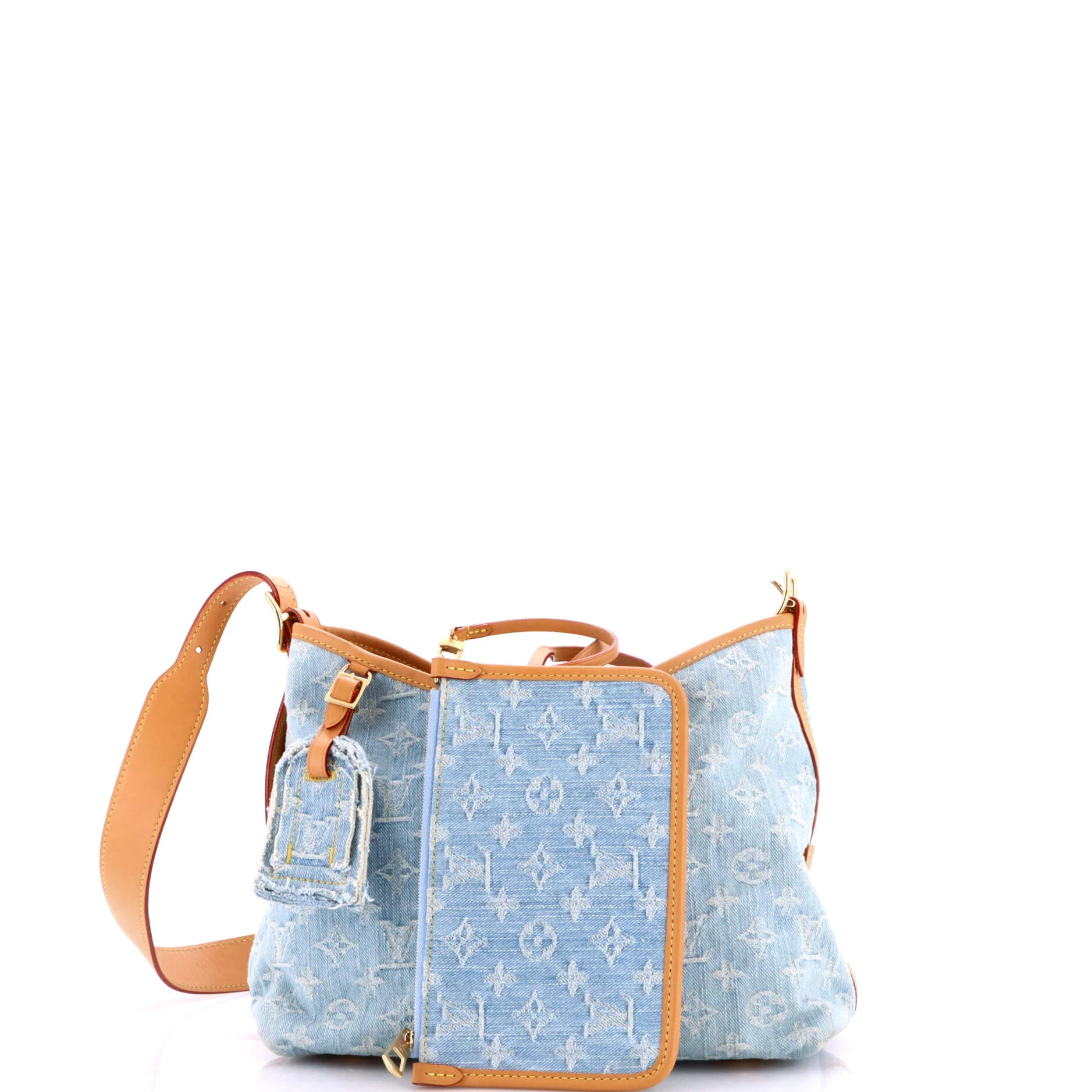 CarryAll Hobo Monogram Denim PM - Image 2