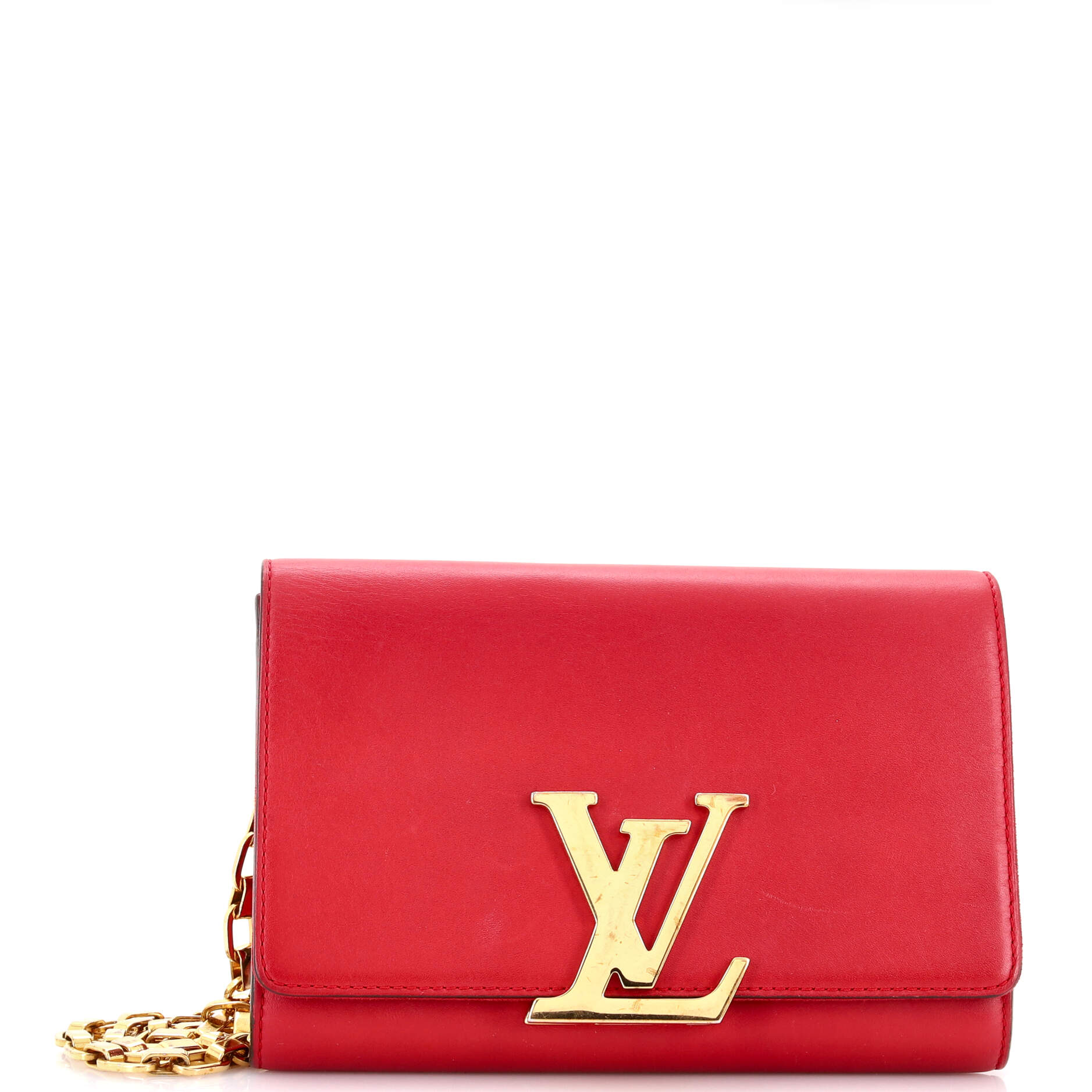 Chain Louise Clutch Leather GM