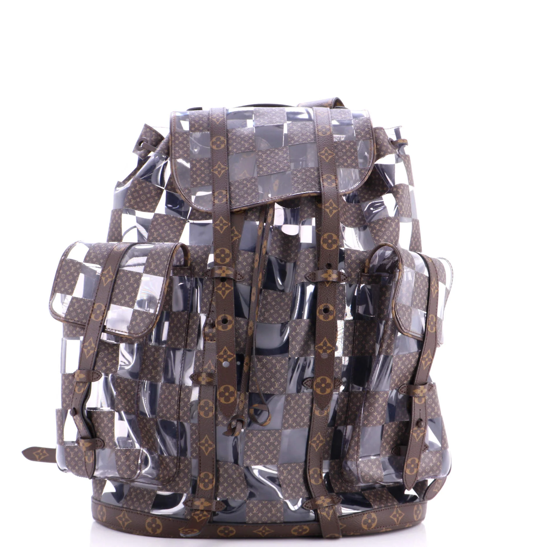 Christopher Backpack Limited Edition Monogram Chess Canvas and PVC GM