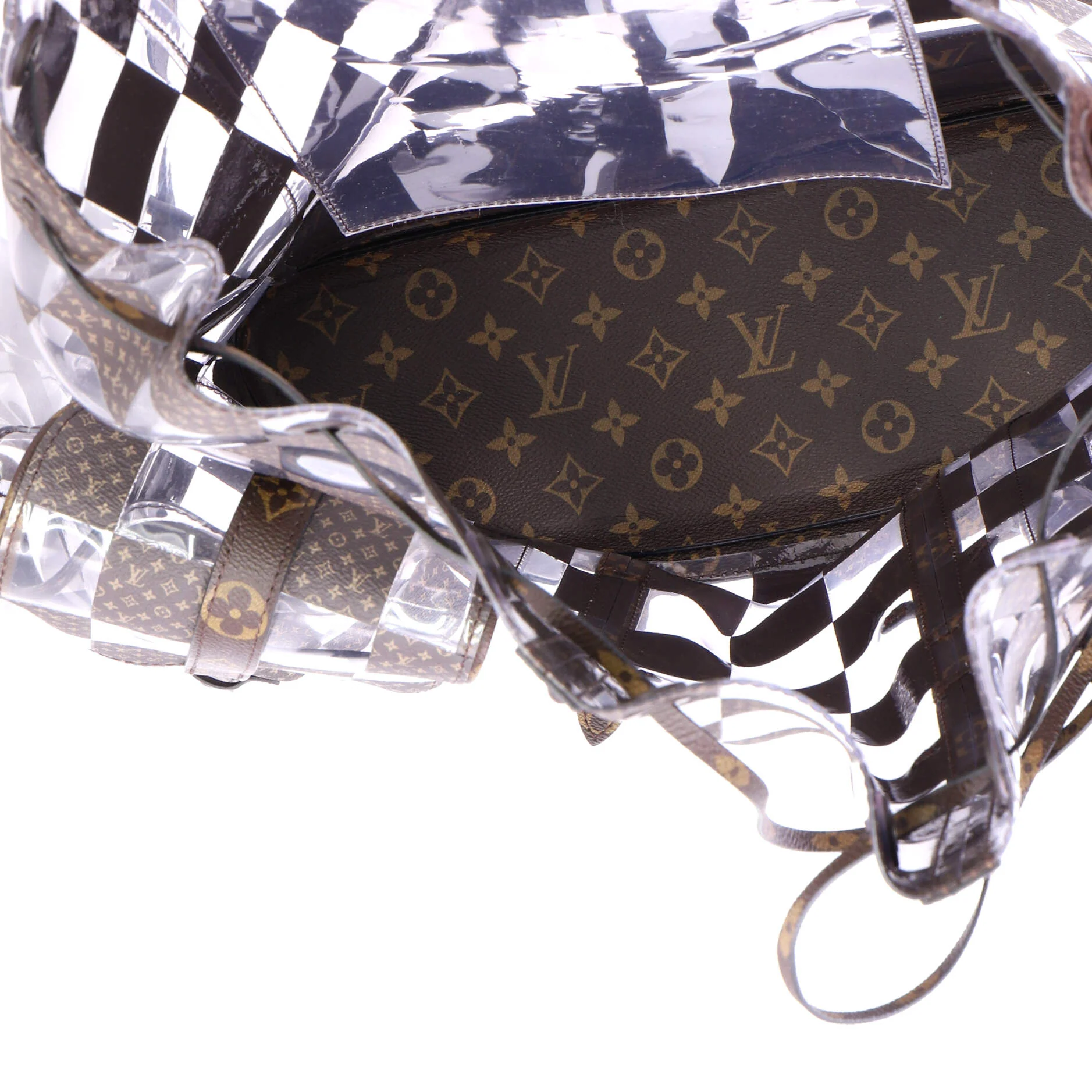 Christopher Backpack Limited Edition Monogram Chess Canvas and PVC GM - Image 5
