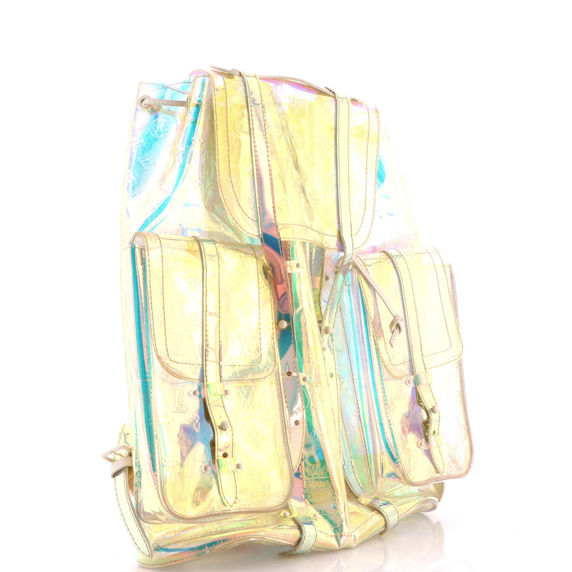 Christopher Backpack Limited Edition Monogram Prism PVC GM - Image 2