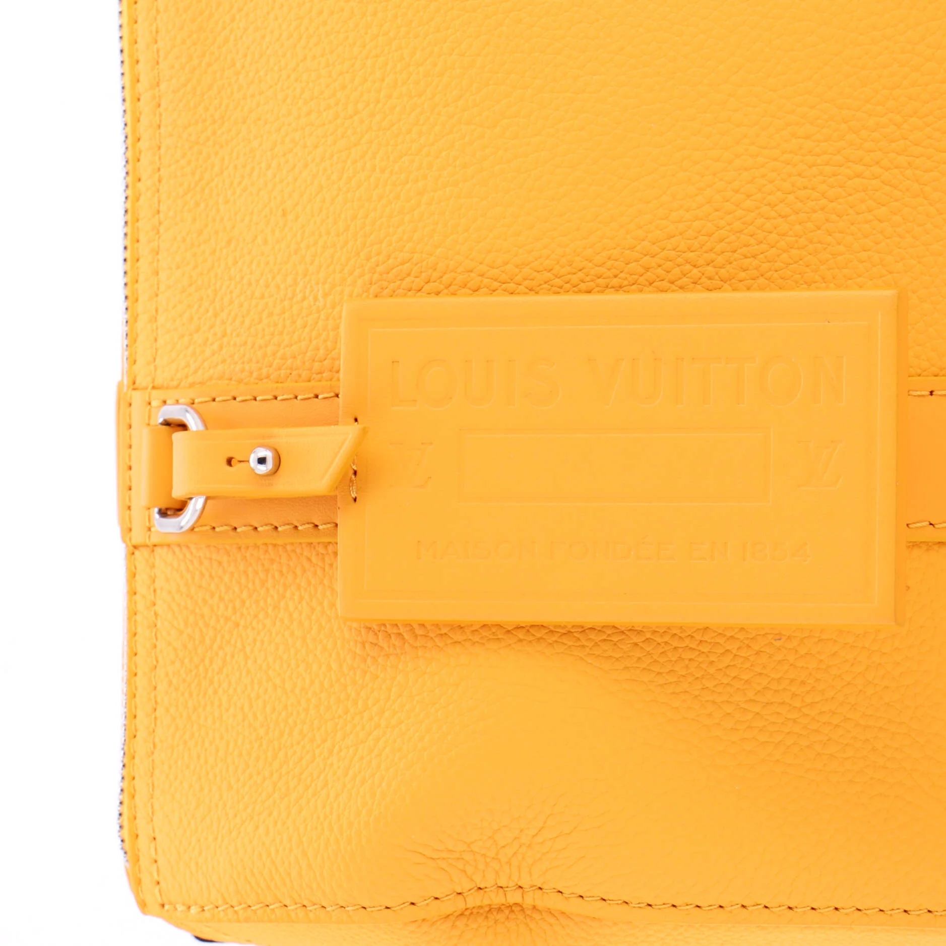 City Keepall Bag Limited Edition Aerogram Leather - Image 6