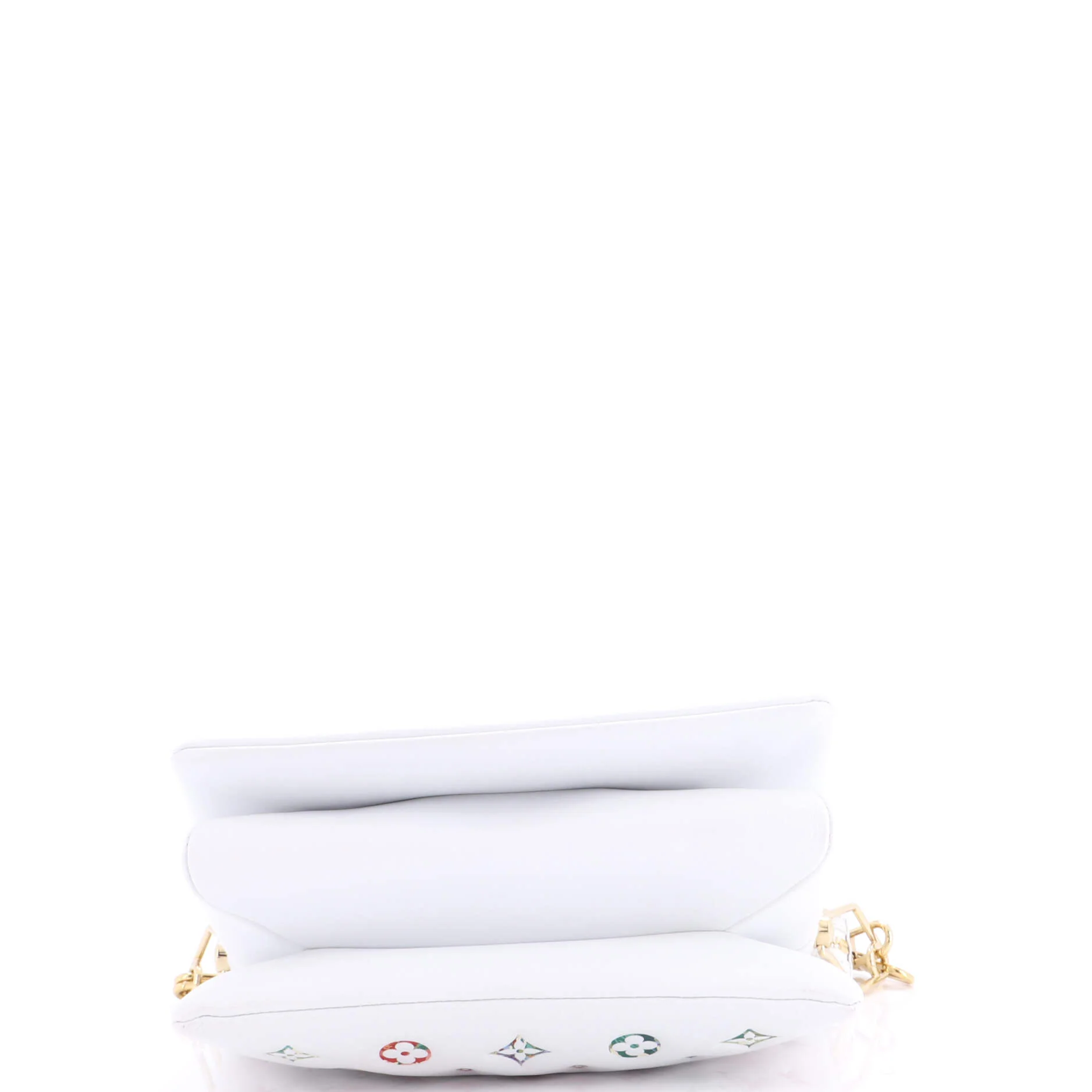 Coussin Bag Monogram Flower Embossed Lambskin PM - Image 4