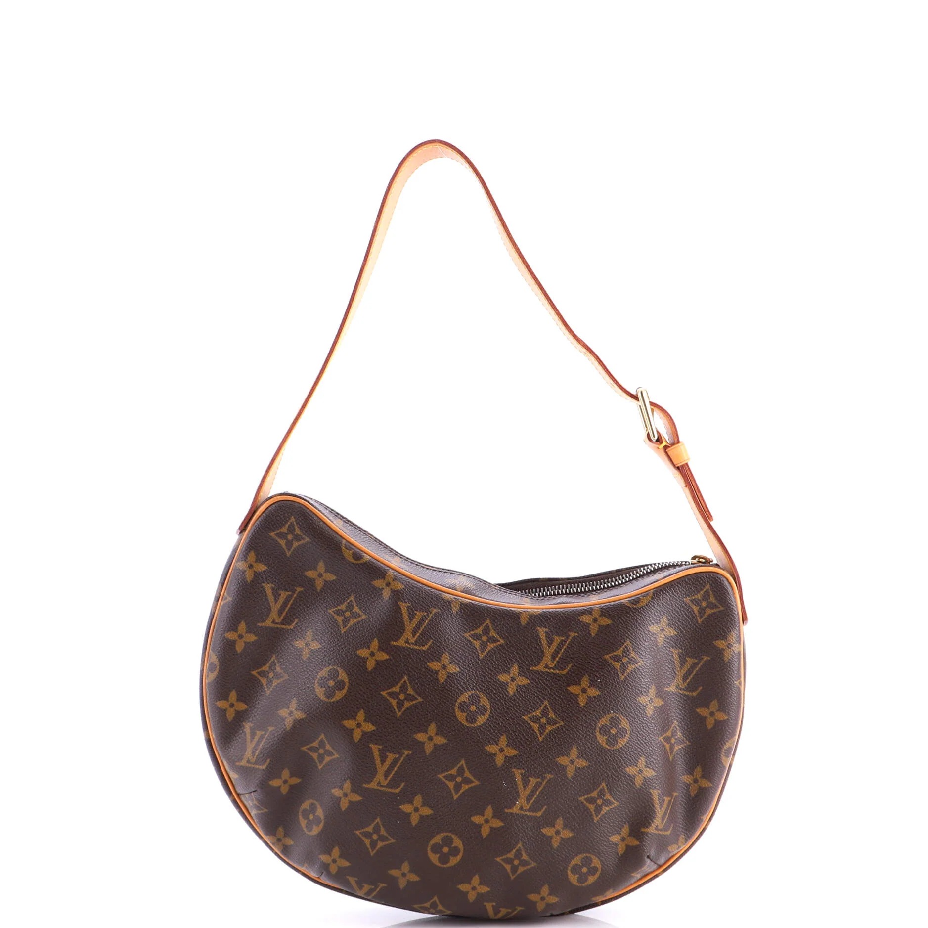 Croissant Handbag Monogram Canvas MM - Image 3