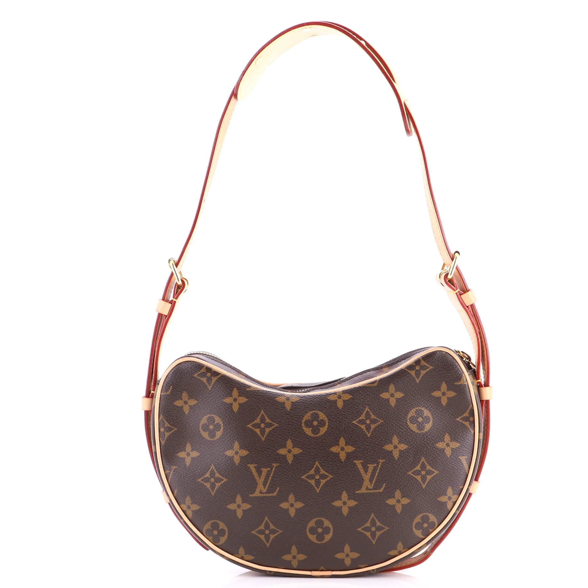 Croissant NM Handbag Monogram Canvas MM - Image 4