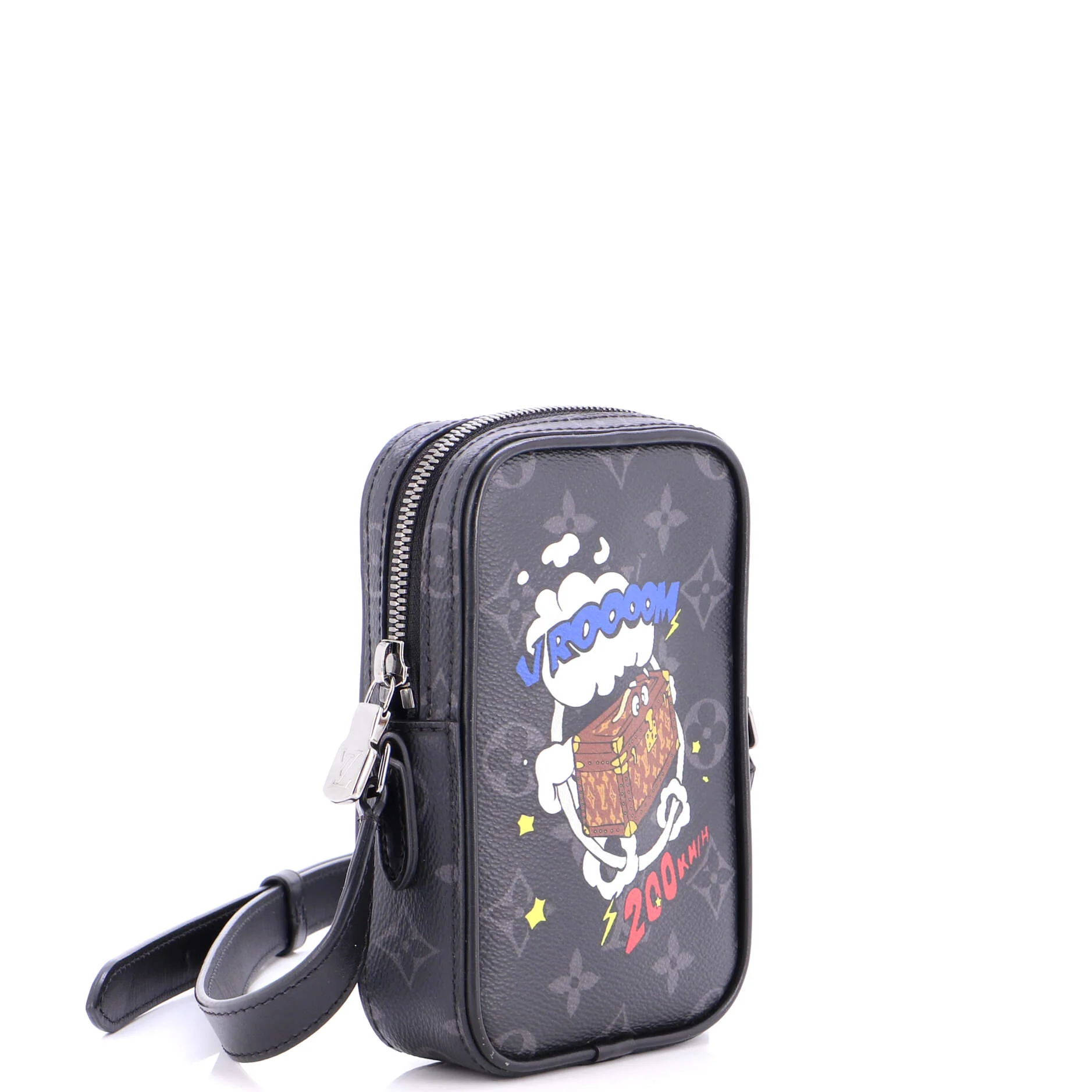 Danube Limited Edition Comic Trunk Printed Monogram Eclipse Canvas PPM - Image 2