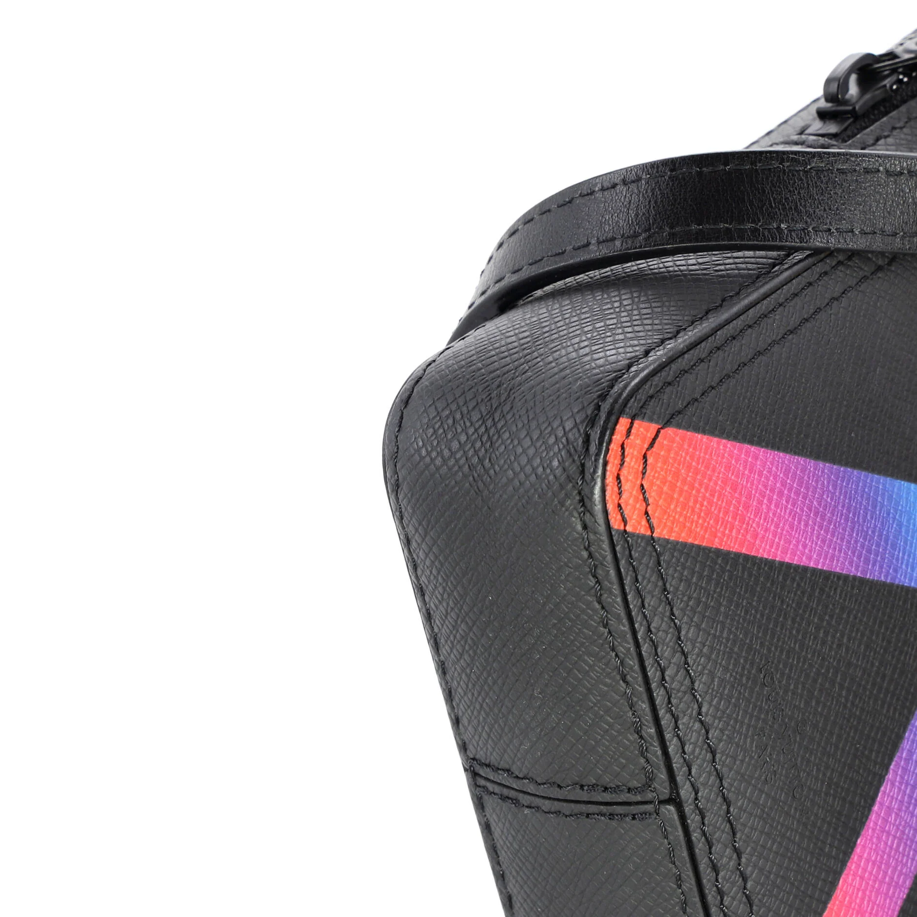 Danube Messenger Bag Rainbow Taiga Leather - Image 7