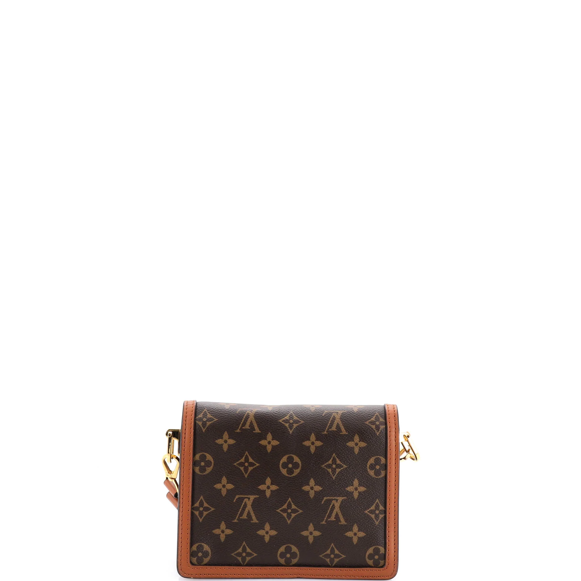Dauphine Shoulder Bag Reverse Monogram Canvas Mini - Image 3