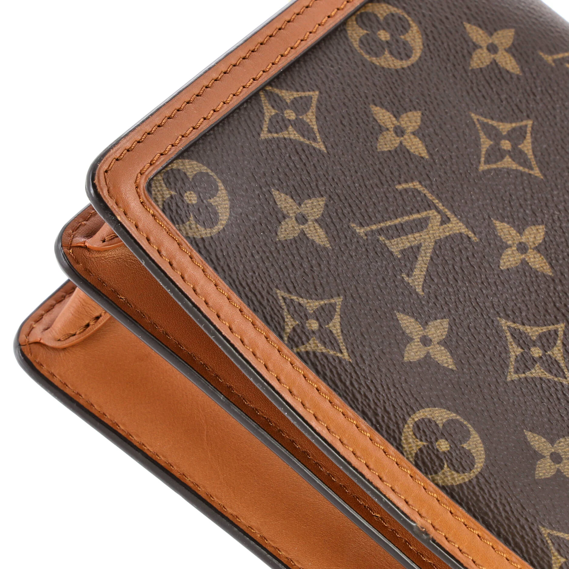 Dauphine Shoulder Bag Reverse Monogram Canvas Mini - Image 8