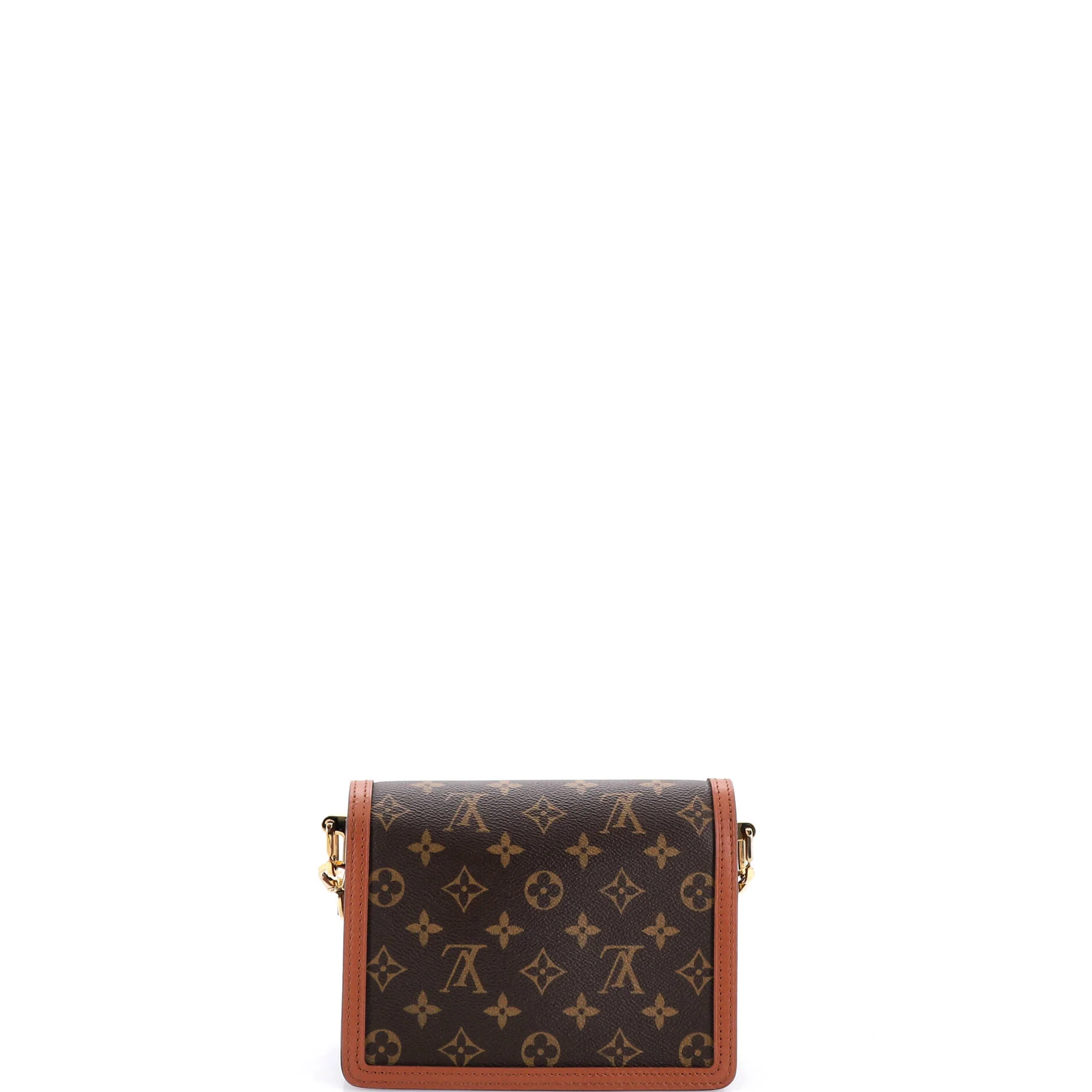Dauphine Shoulder Bag Reverse Monogram Canvas Mini - Image 3