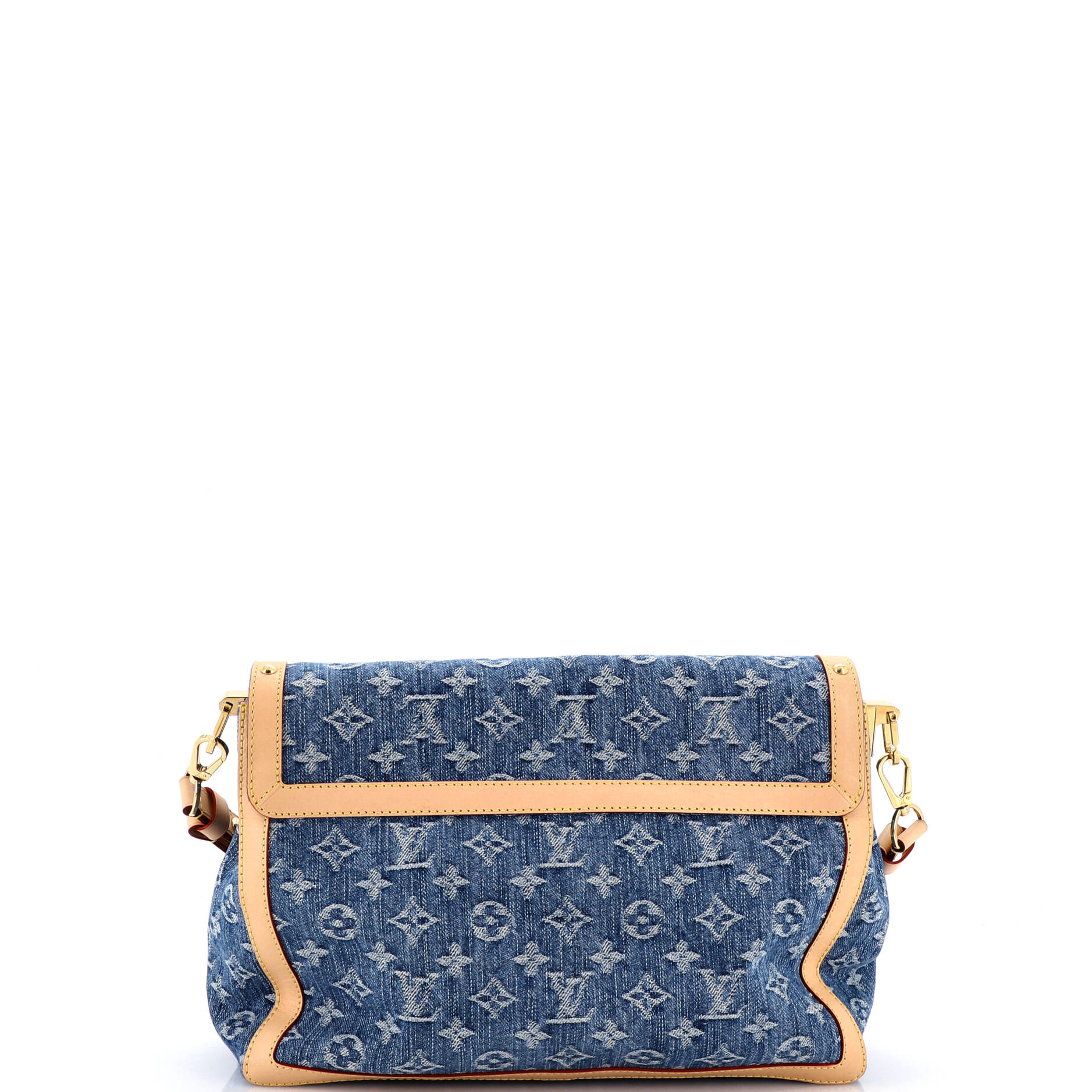 Dauphine Soft Shoulder Bag Monogram Denim GM - Image 3