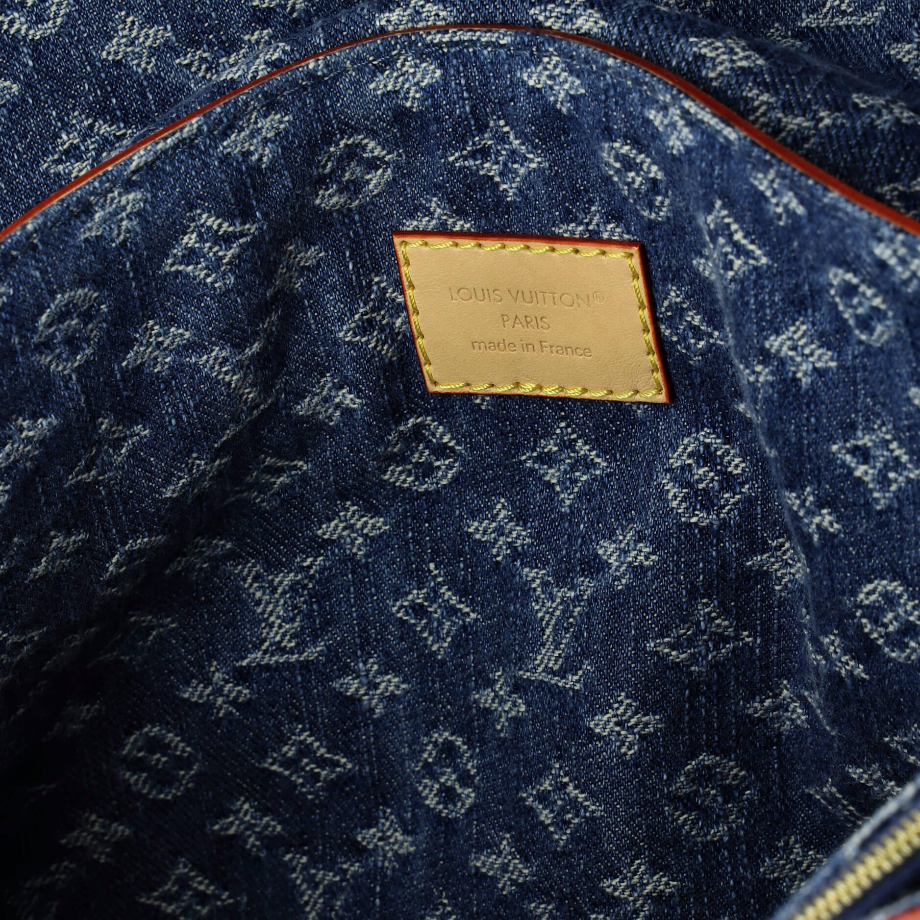 Dauphine Soft Shoulder Bag Monogram Denim GM - Image 6