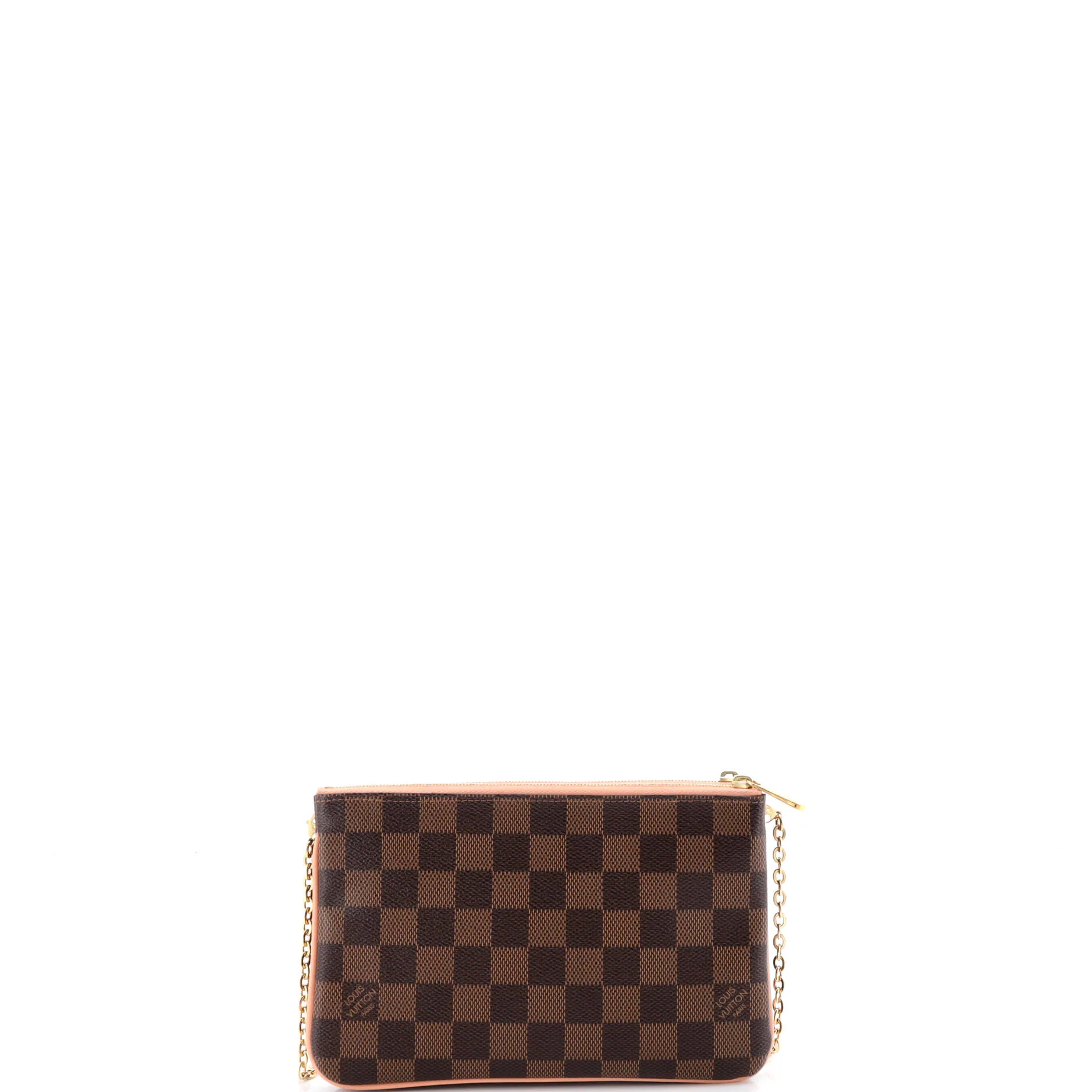 Double Zip Pochette Damier - Image 3