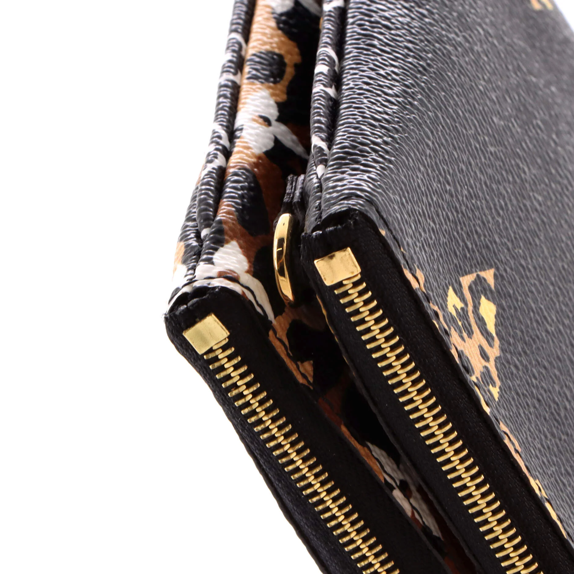 Double Zip Pochette Limited Edition Jungle Monogram Giant - Image 6