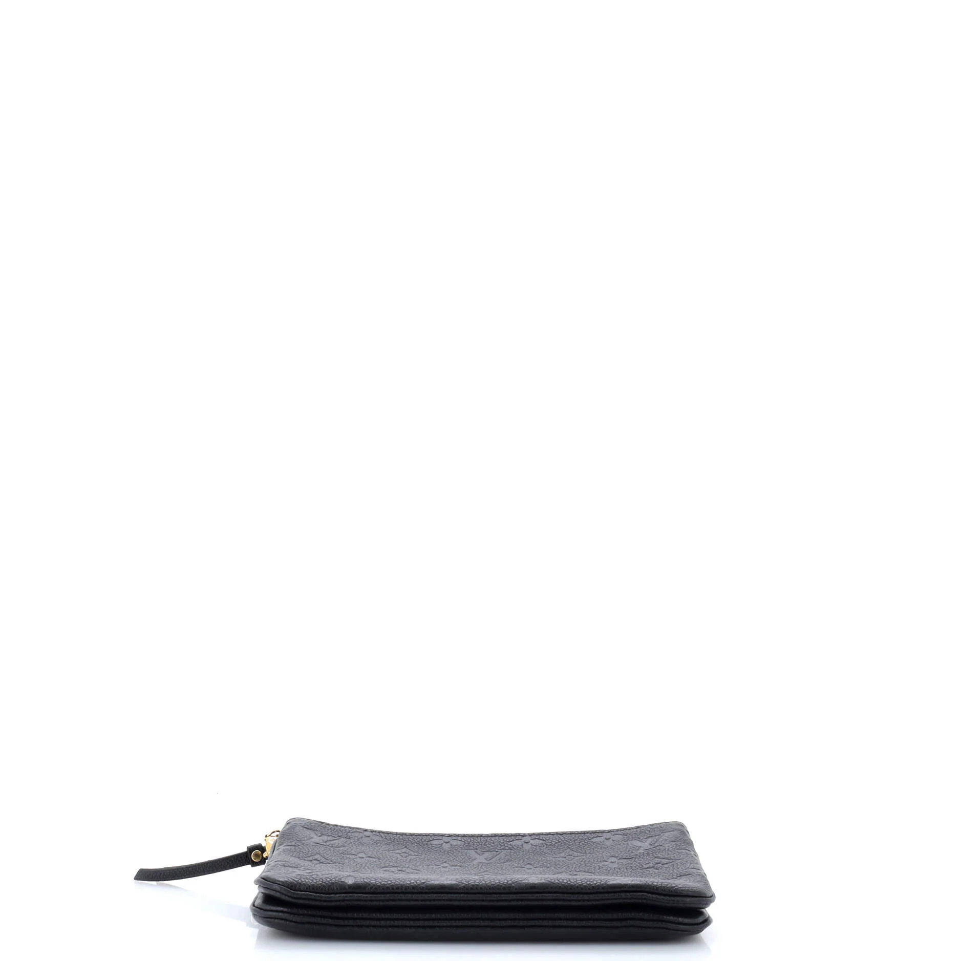 Double Zip Pochette Monogram Empreinte Leather - Image 4