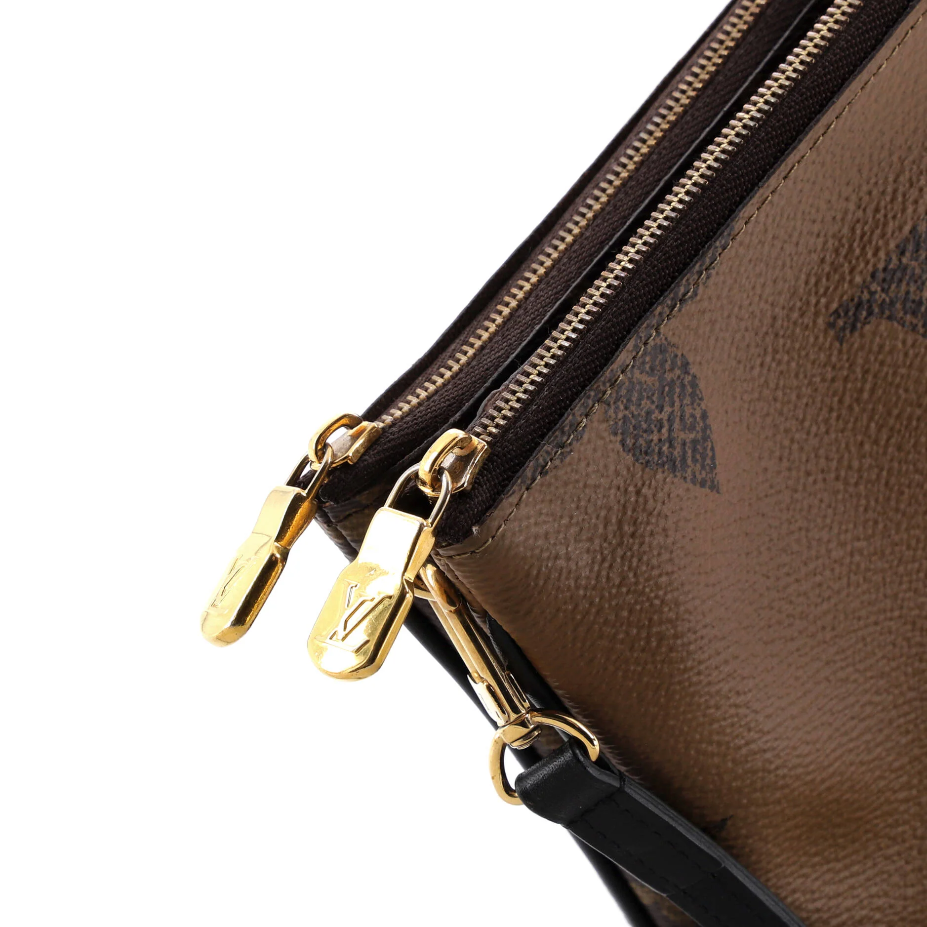 Double Zip Pochette Reverse Monogram Giant - Image 7