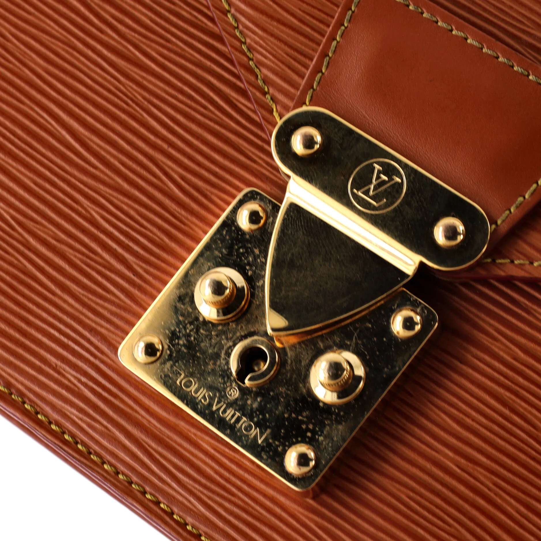 Dragonne Pochette Epi Leather - Image 6