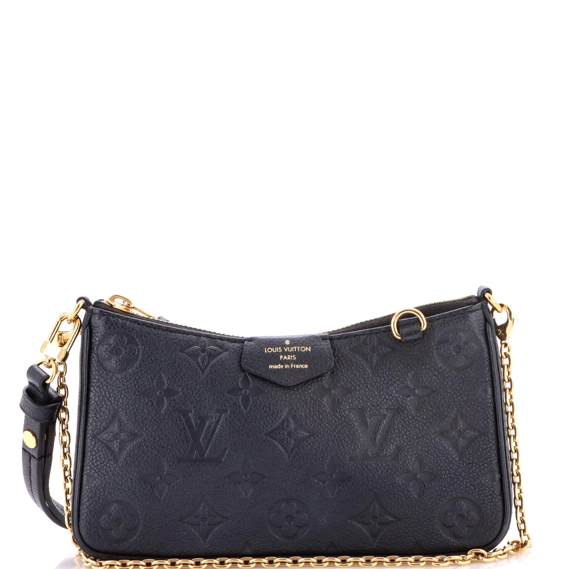 Easy Pouch on Strap Monogram Empreinte Leather