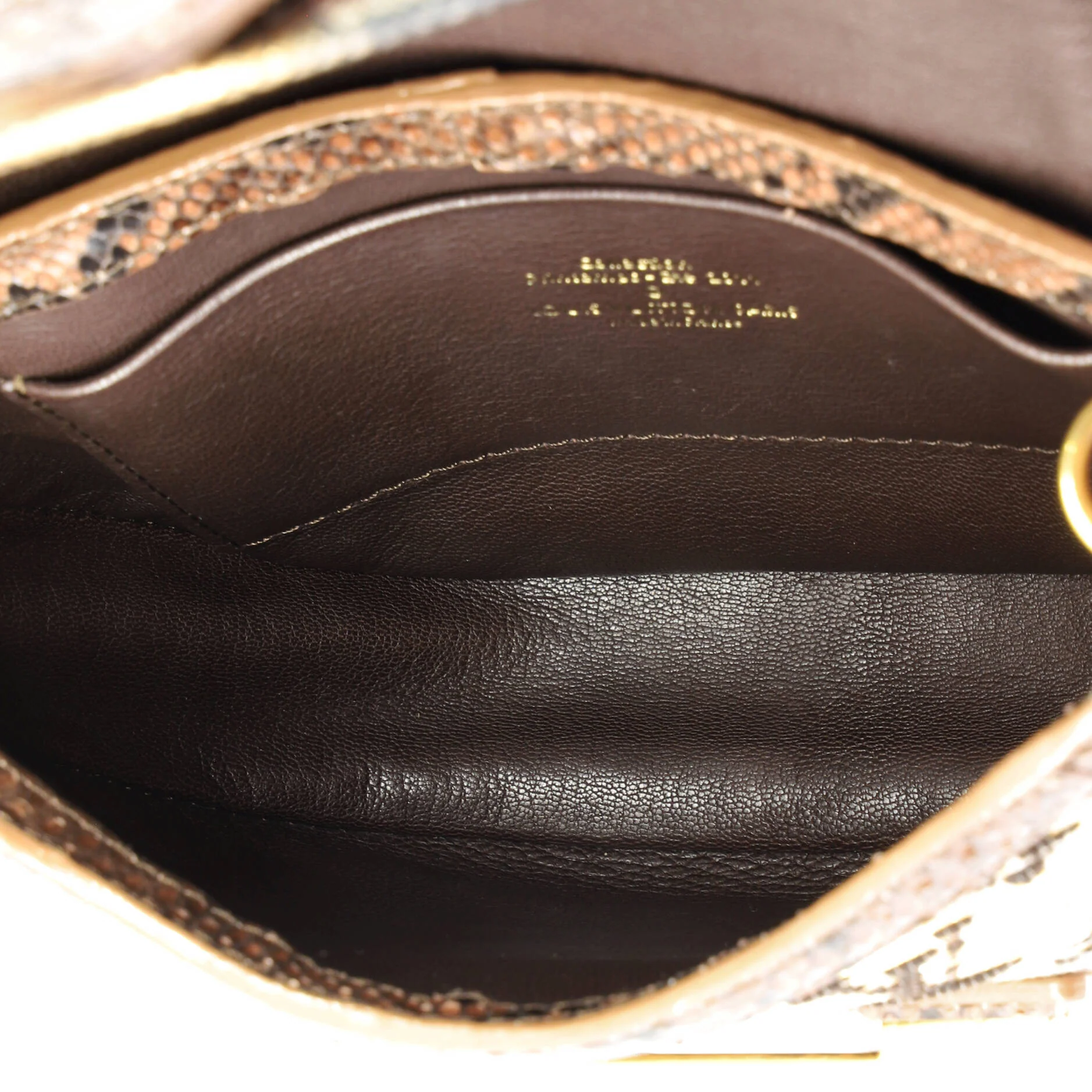 Empire Ponant Bag Monogram Jacquard with Suede and Python - Image 5