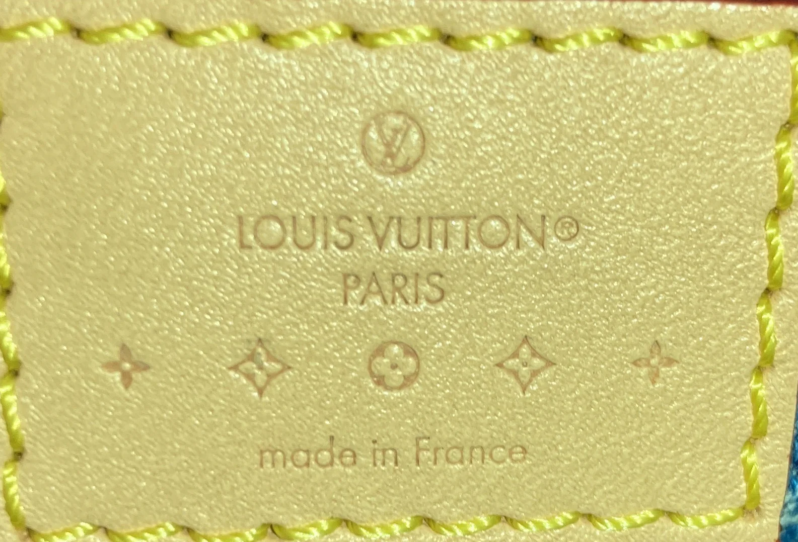 Fairfax Pochette Crossbody Bag LV Remix Monogram Denim - Image 6