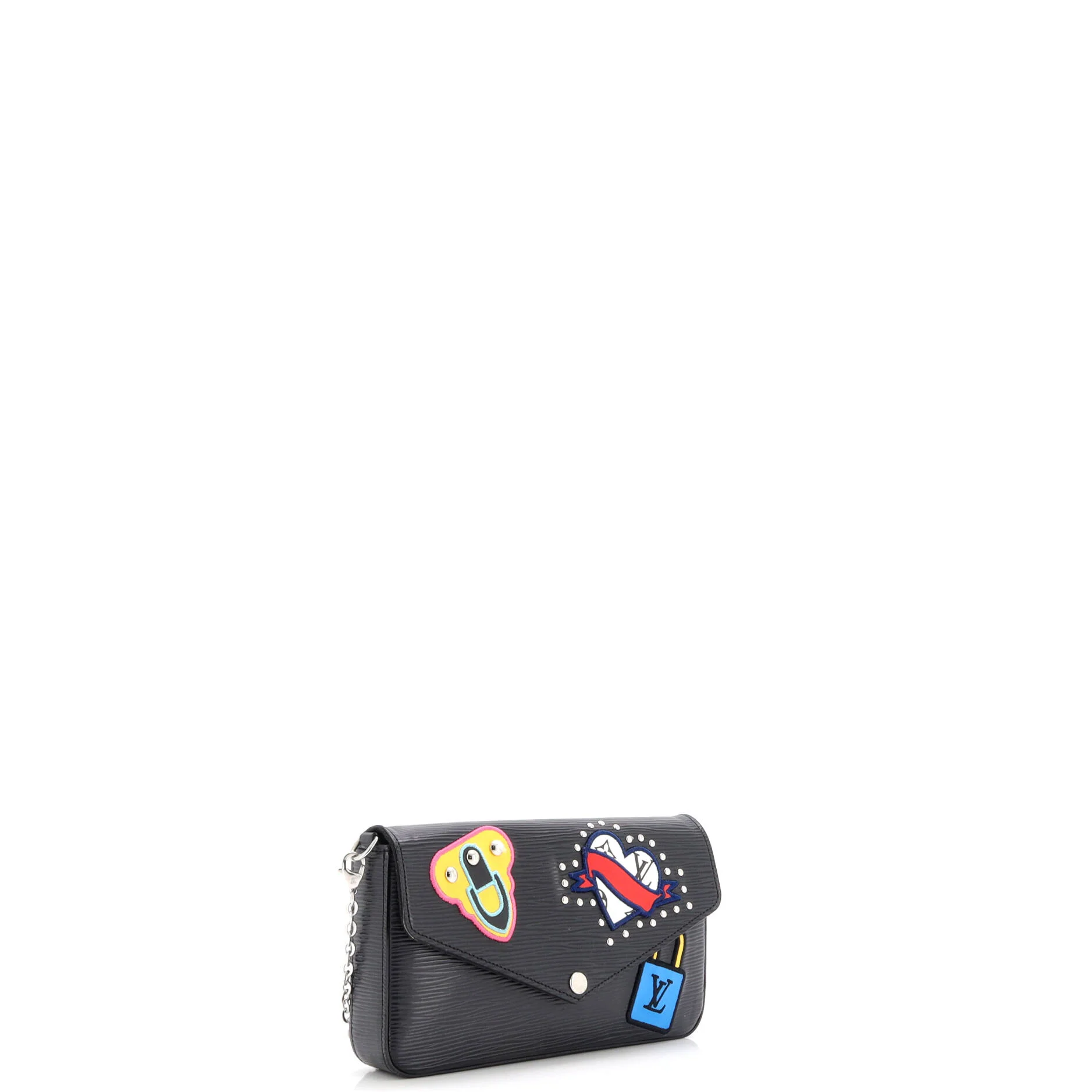 Felicie Pochette Limited Edition Patchwork Epi Leather - Image 2