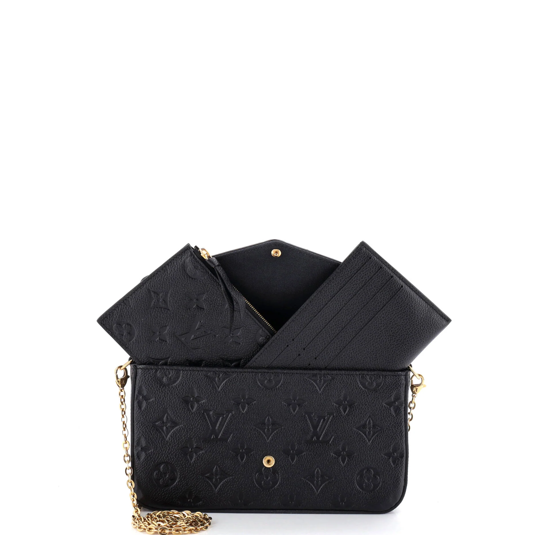 Felicie Pochette Monogram Empreinte Leather - Image 2