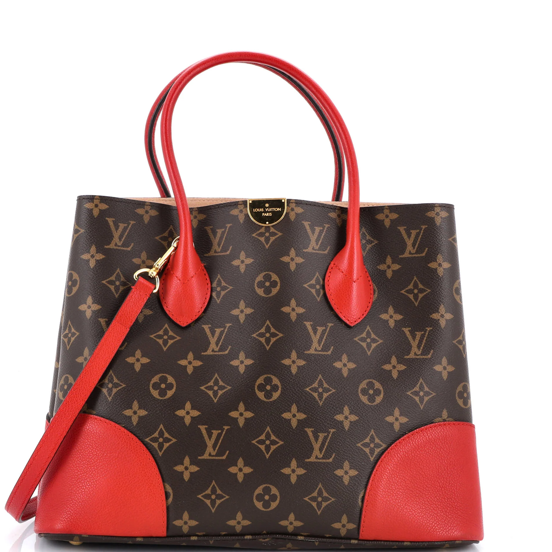 Flandrin Handbag Monogram Canvas and Leather