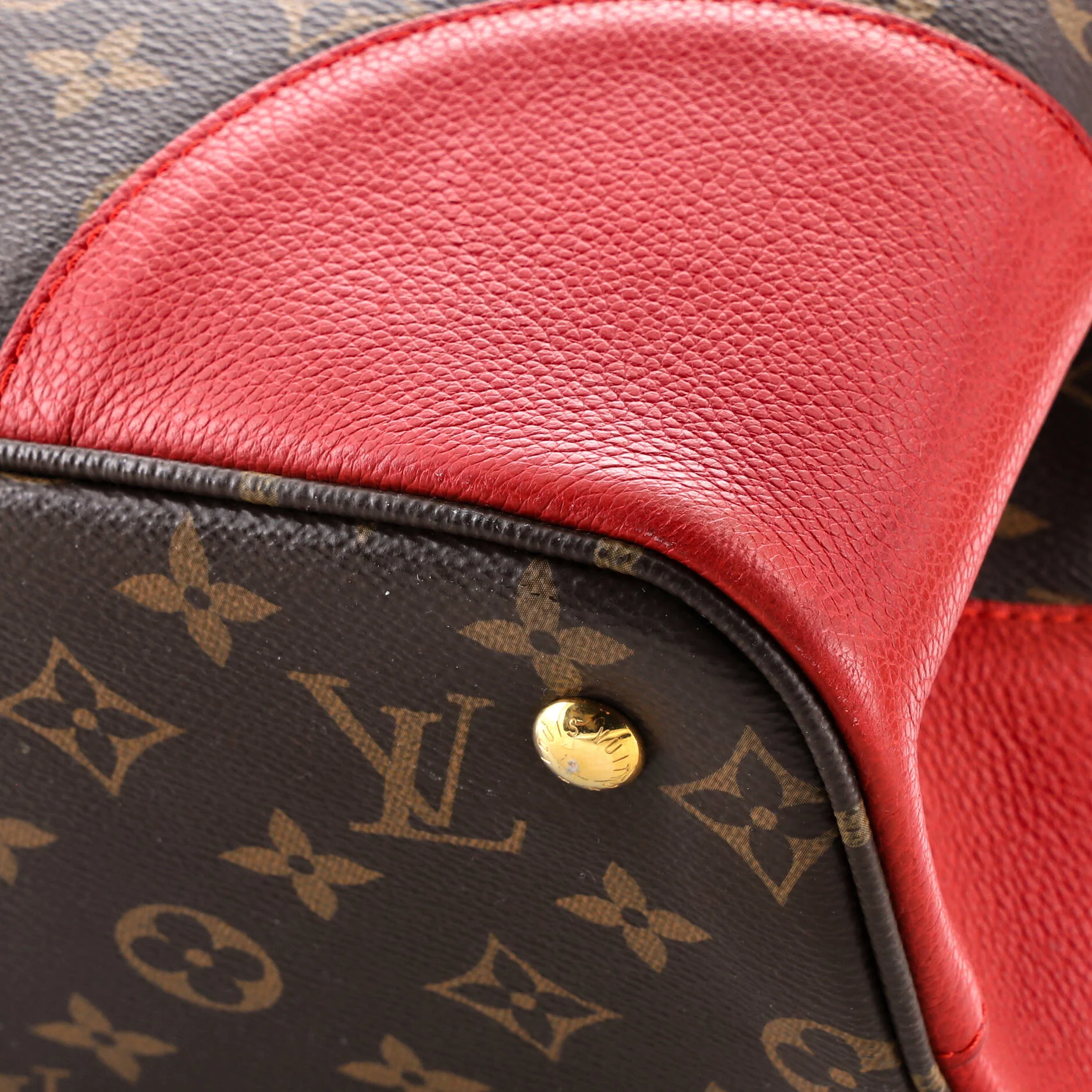 Flandrin Handbag Monogram Canvas and Leather - Image 7