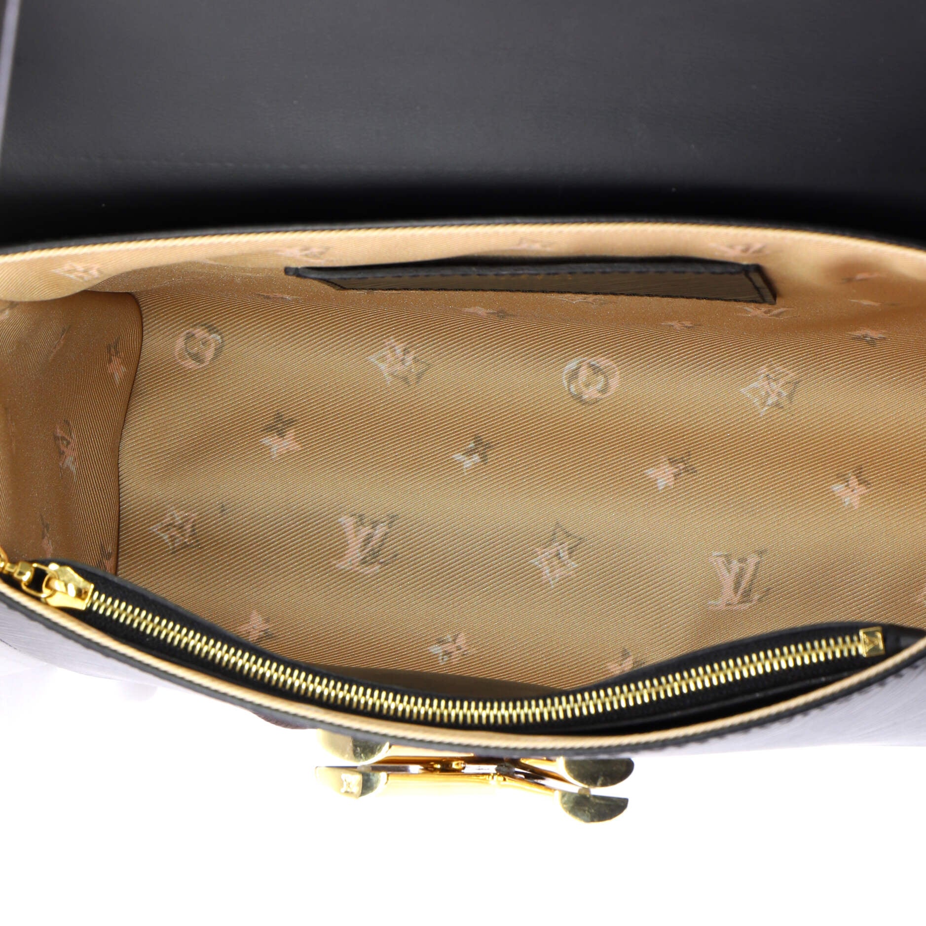 Flower Chain Twist Convertible Handbag Epi Leather MM - Image 5