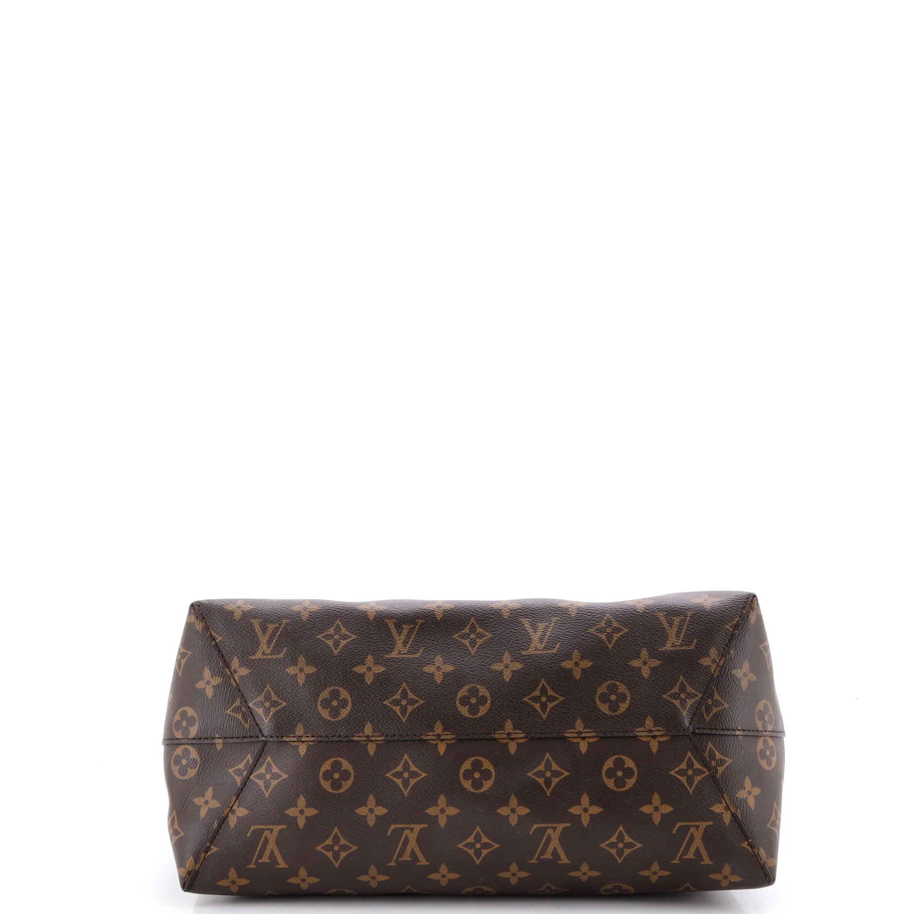 Flower Hobo Monogram Canvas with Leather - Image 4