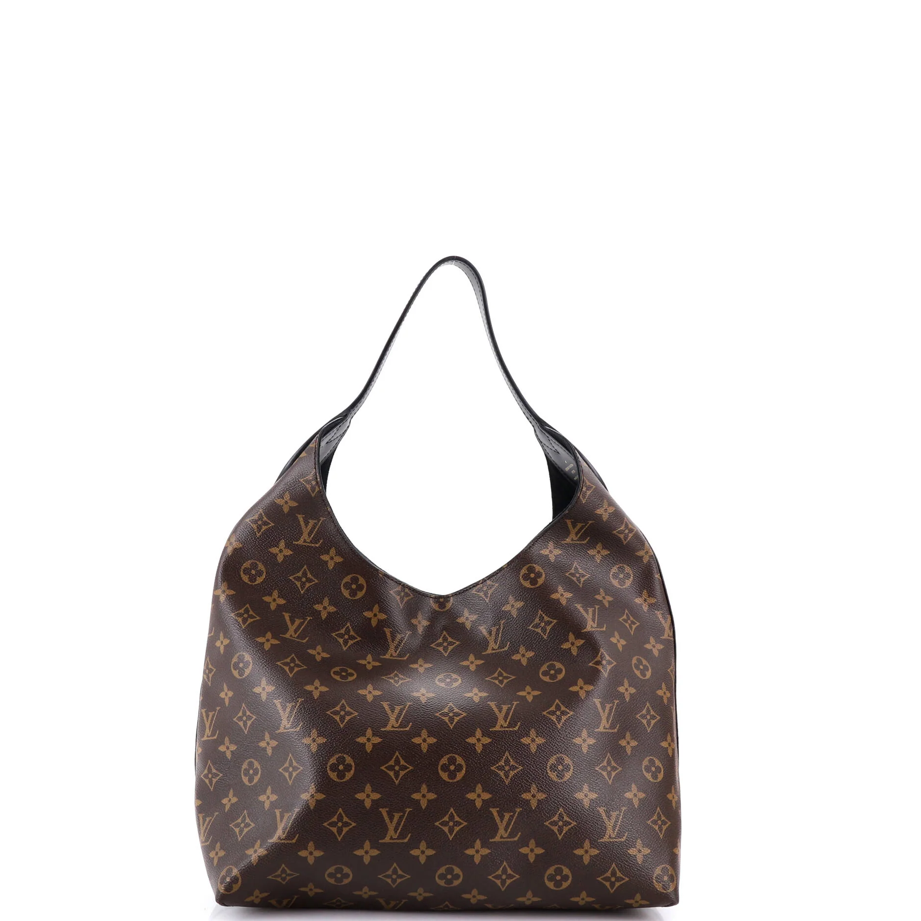 Flower Hobo Monogram Canvas with Leather - Image 3