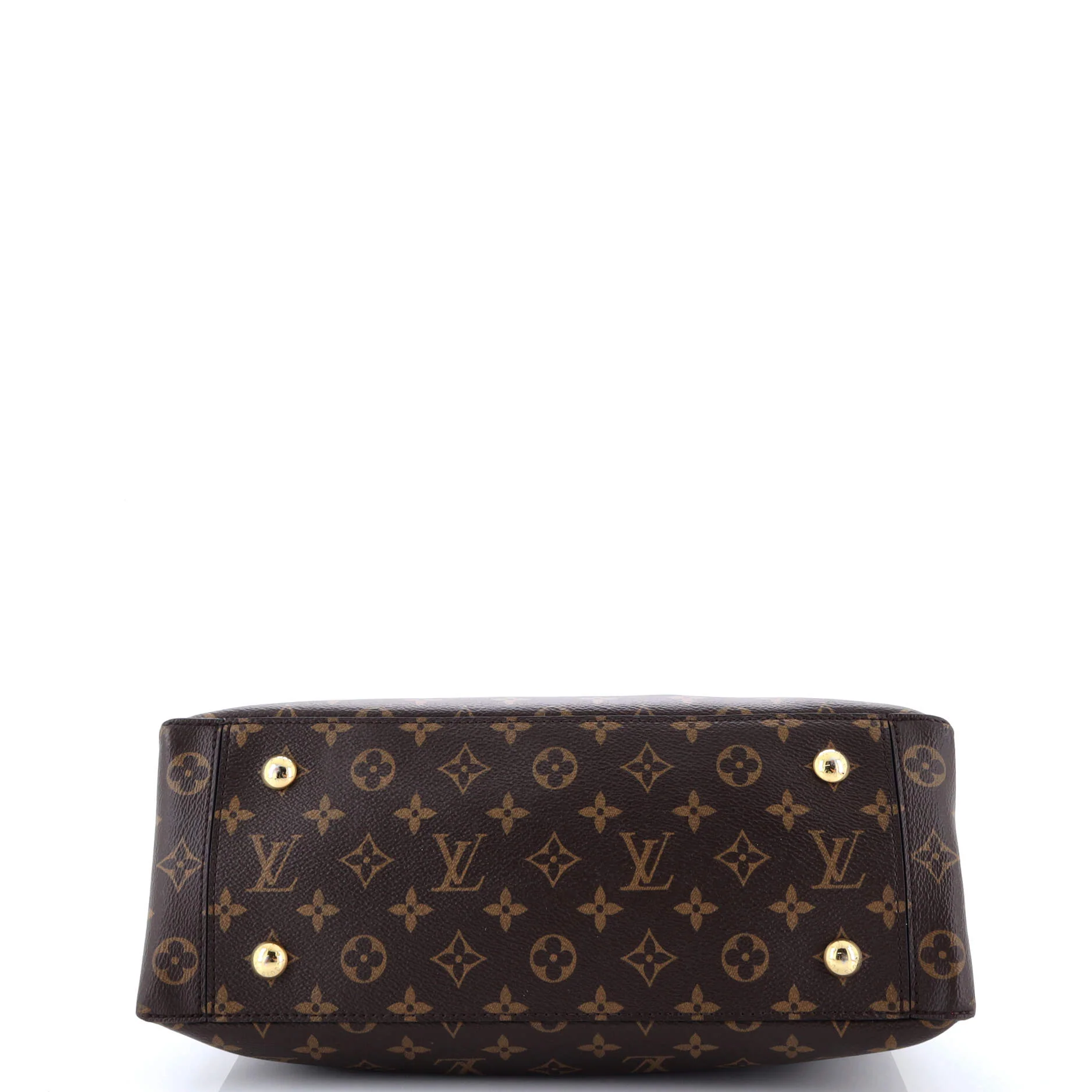 Flower Tote Monogram Canvas with Leather - Image 4