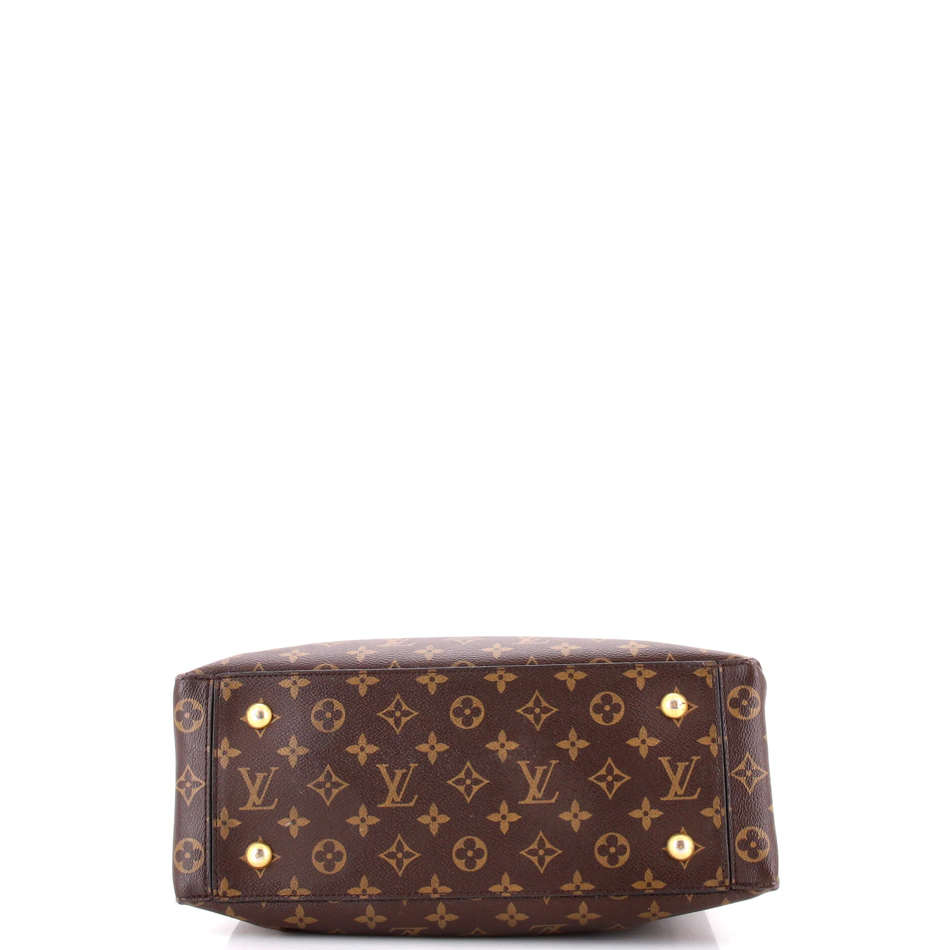 Flower Tote Monogram Canvas with Leather - Image 4