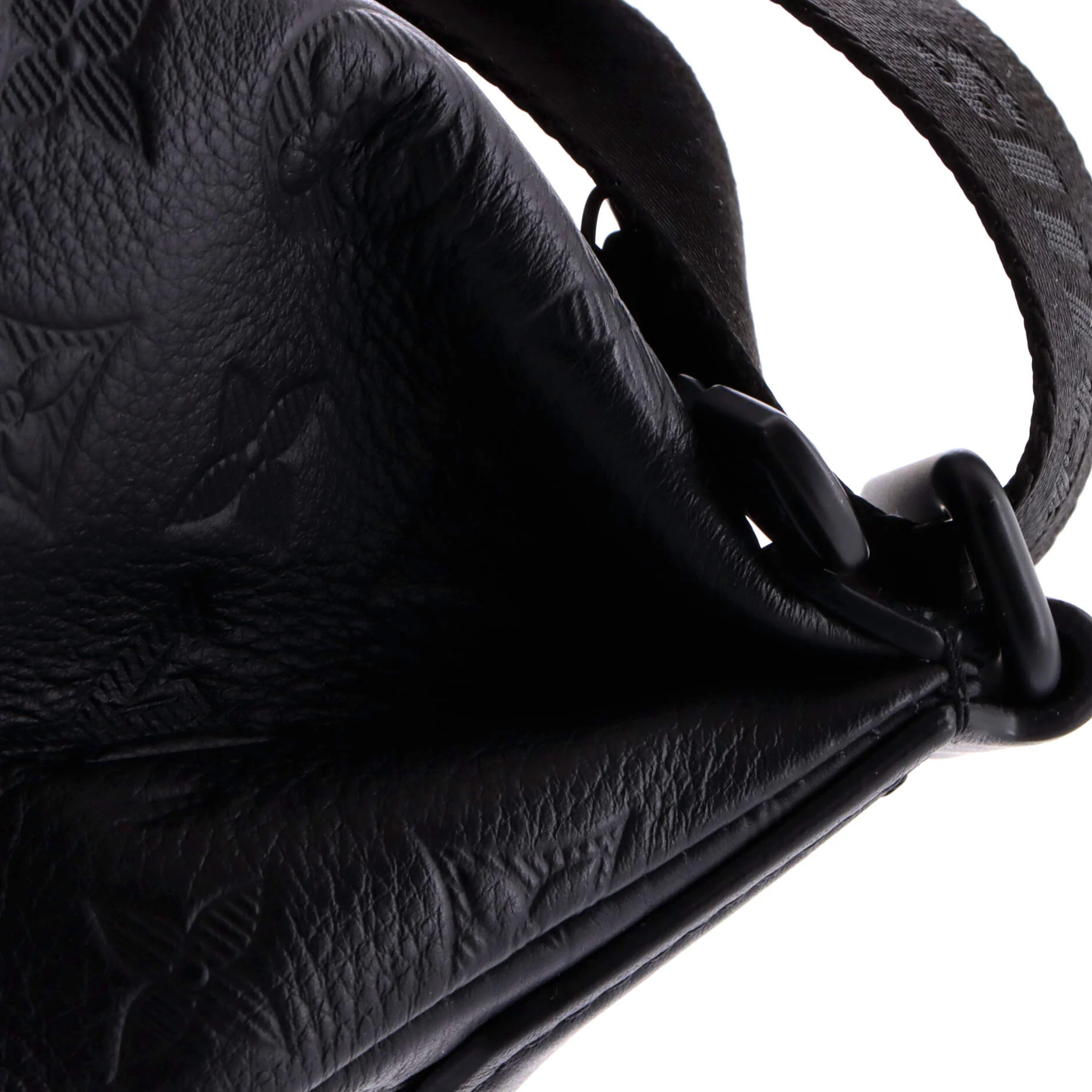 Hamac Handbag Monogram Shadow Leather - Image 6