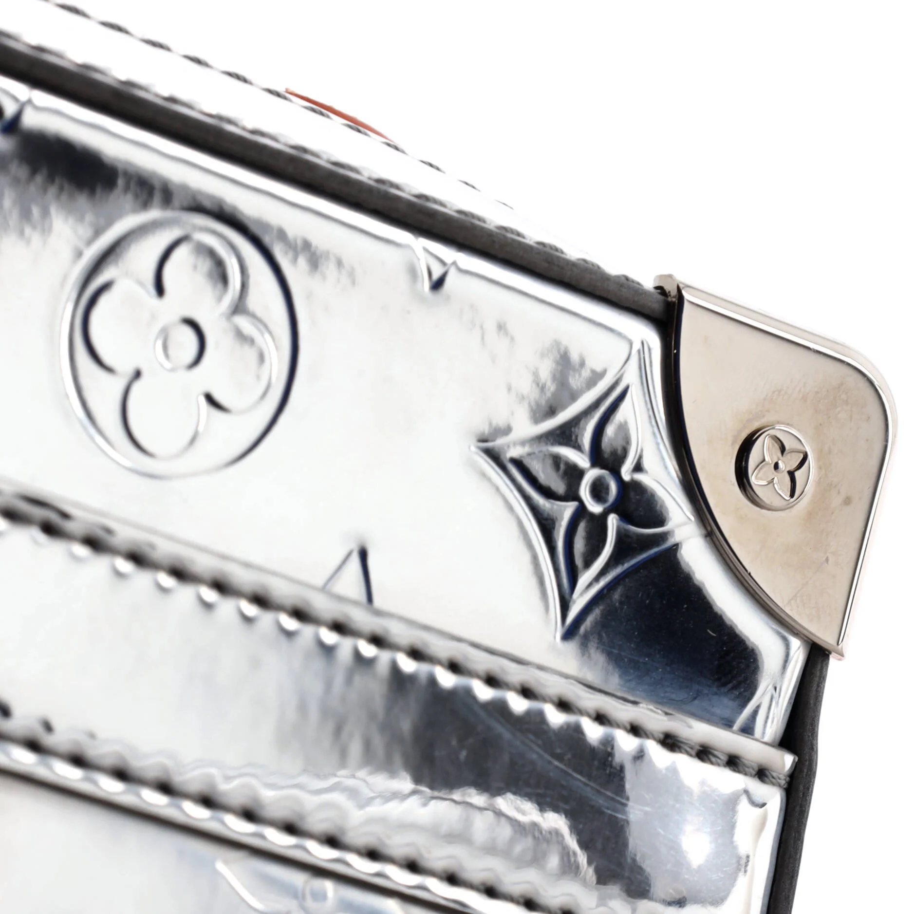 Handle Soft Trunk Bag Monogram Mirror Coated Canvas - Image 6