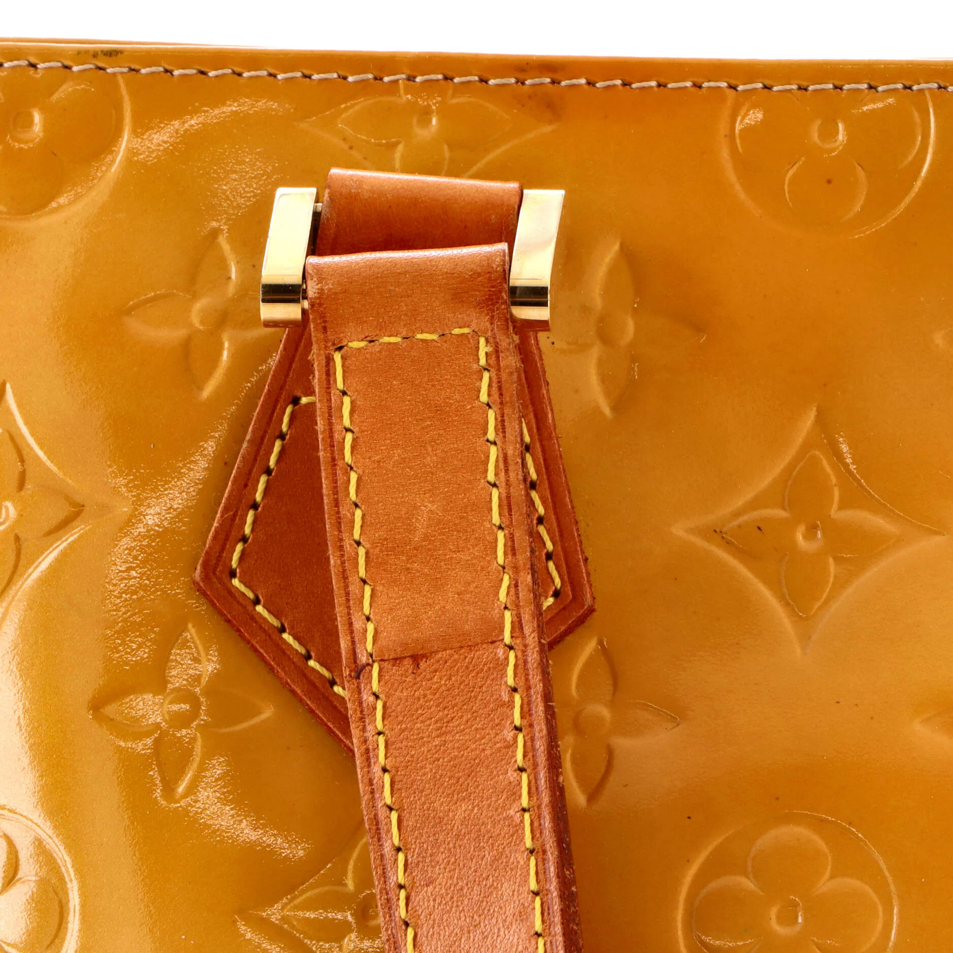 Houston Handbag Monogram Vernis - Image 7