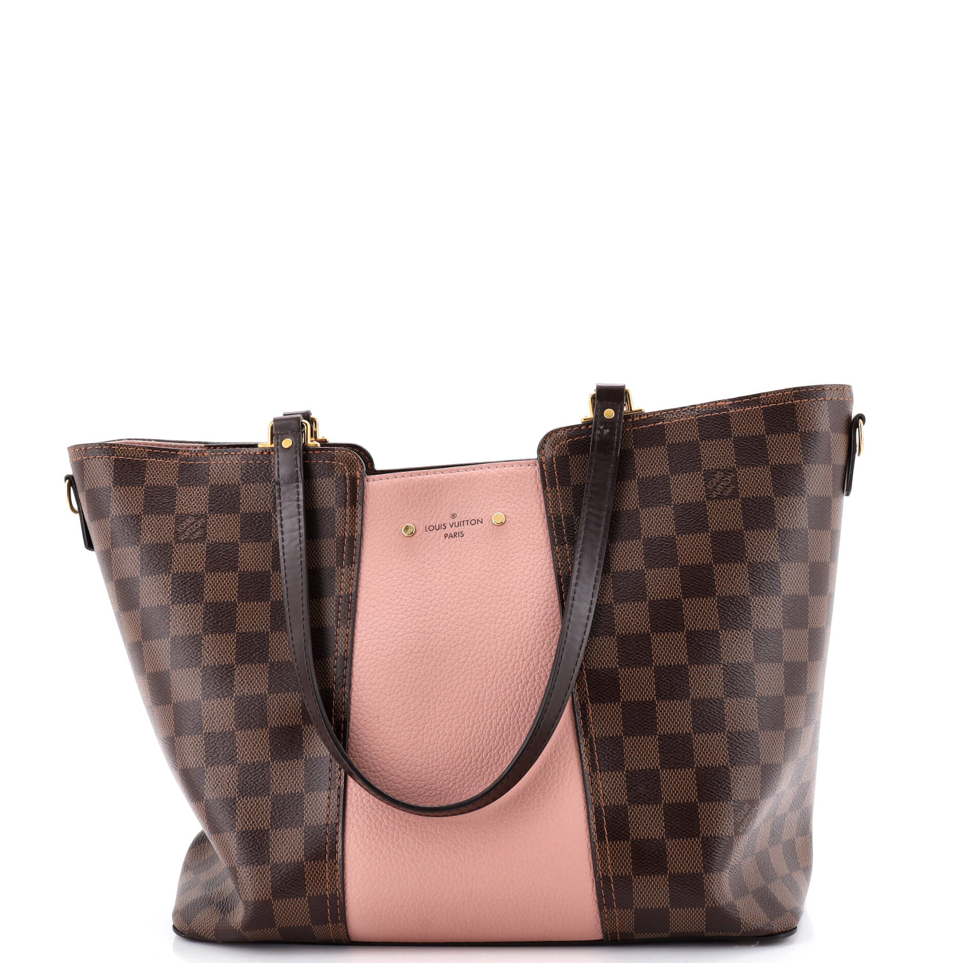 Jersey Handbag Damier with Leather