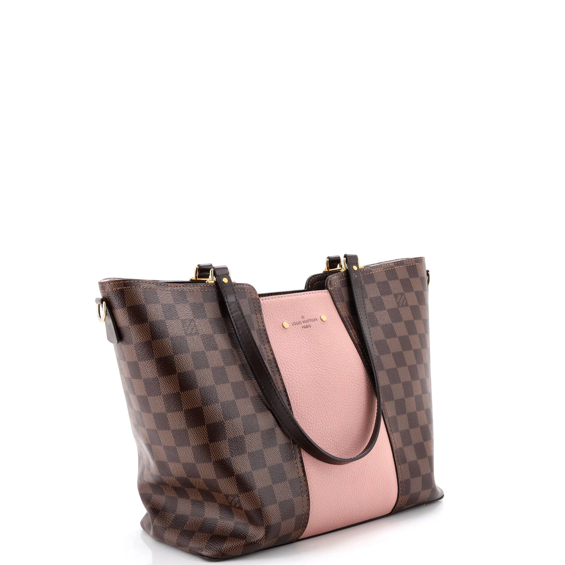 Jersey Handbag Damier with Leather - Image 2