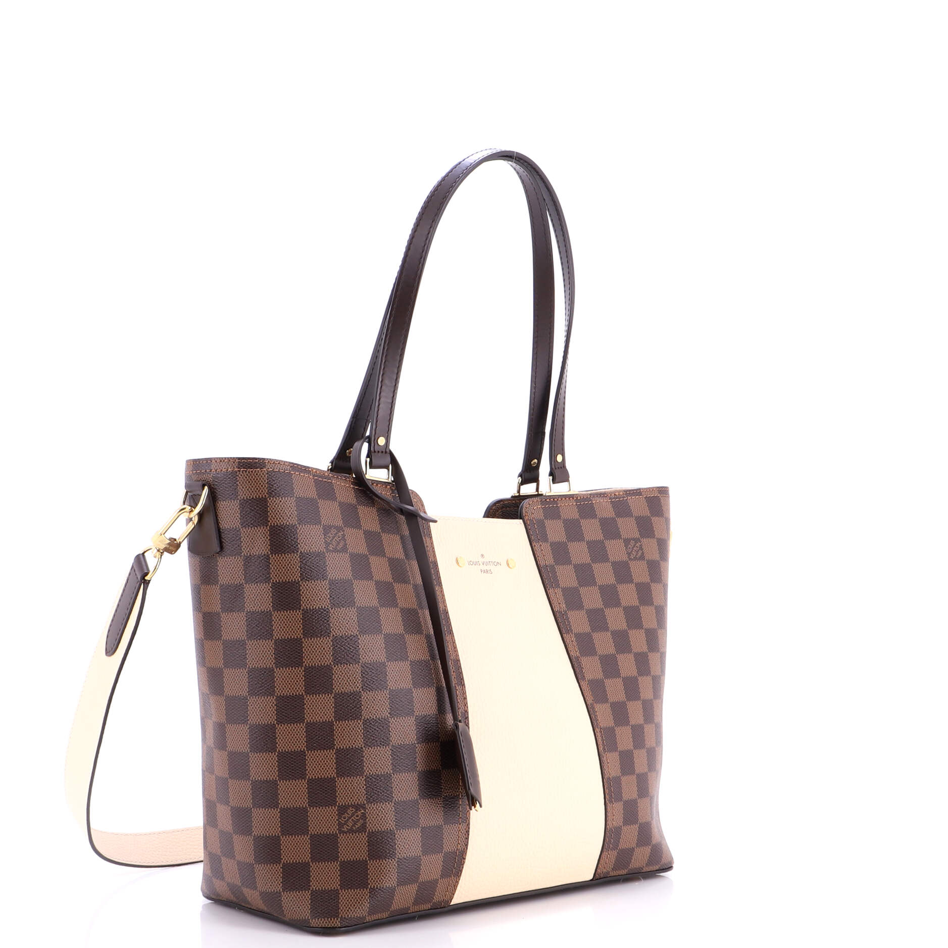Jersey Handbag Damier with Leather - Image 2