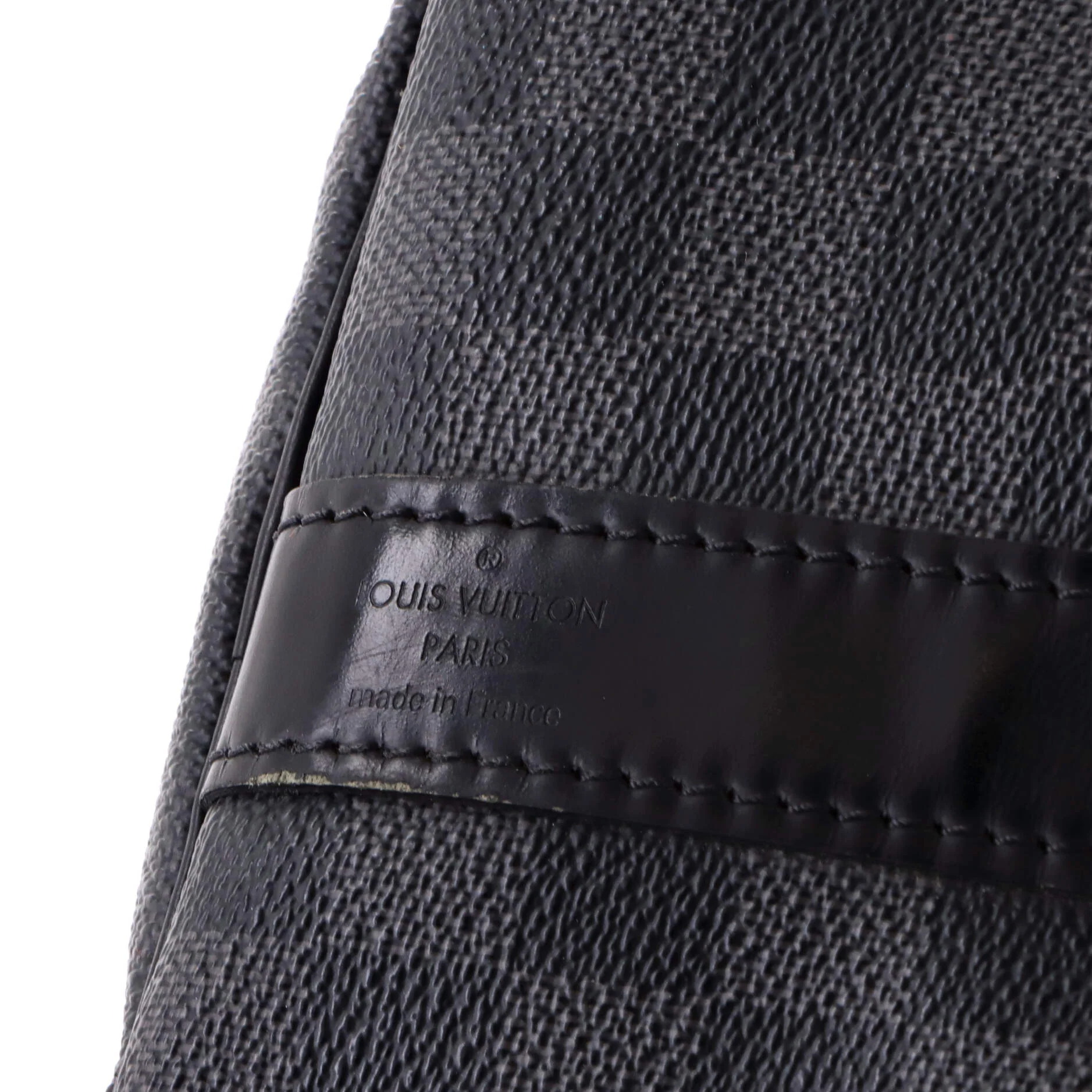 Keepall Bandouliere Bag Damier Graphite 45 - Image 8
